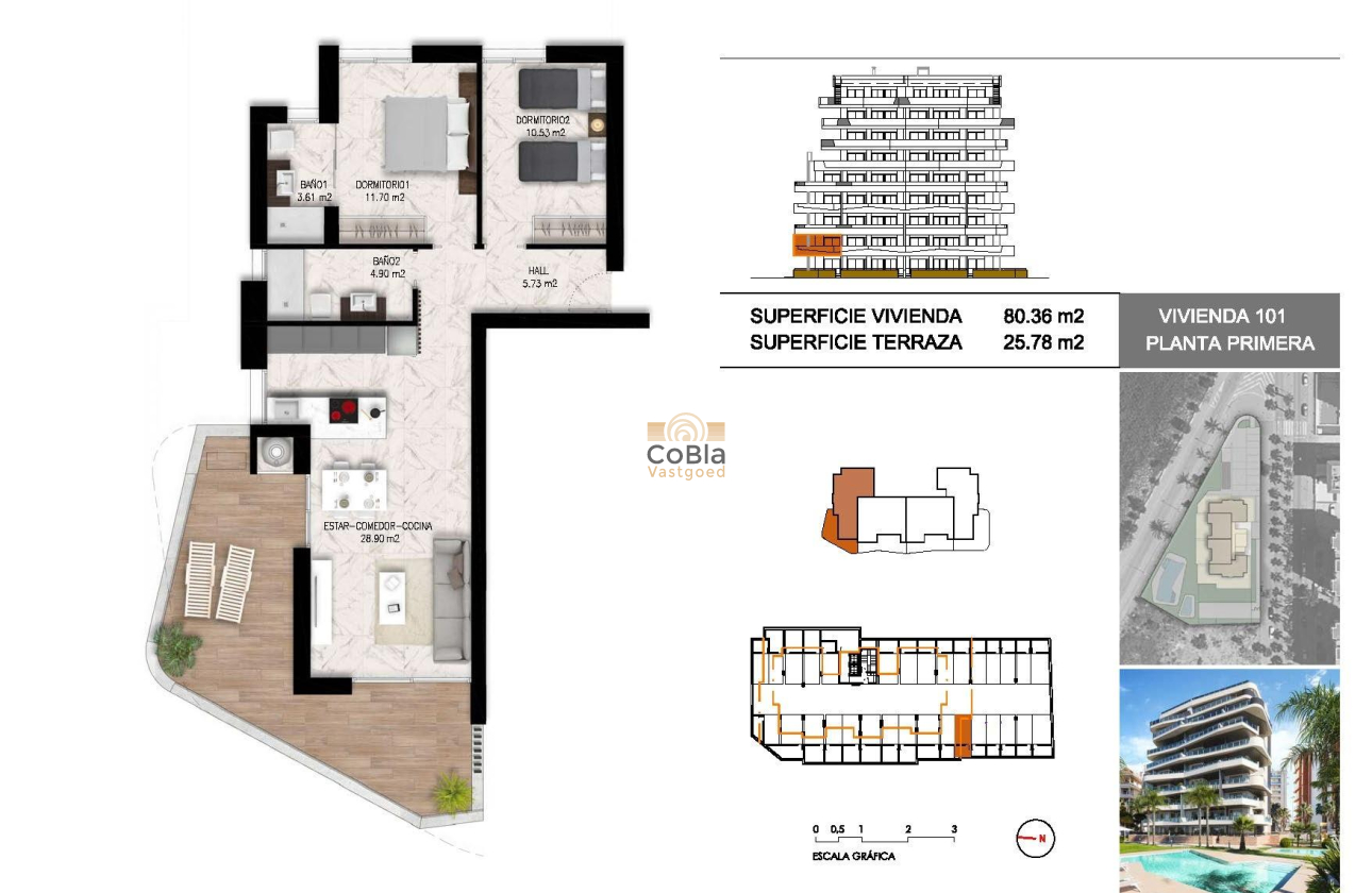 Nieuwbouw Woningen - Appartement - Guardamar del Segura - Puerto