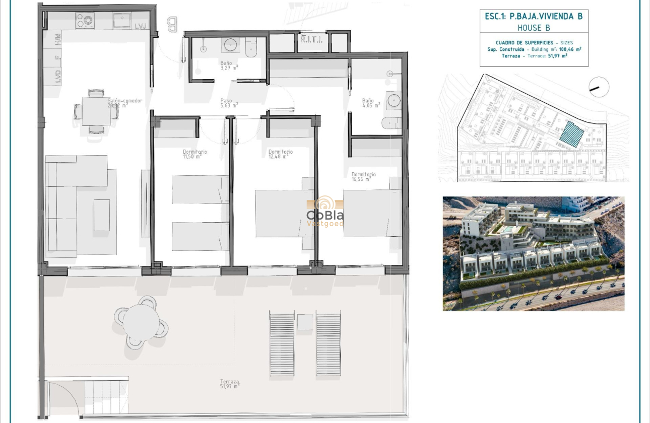 Nieuwbouw Woningen - Appartement - Aguilas - El Hornillo