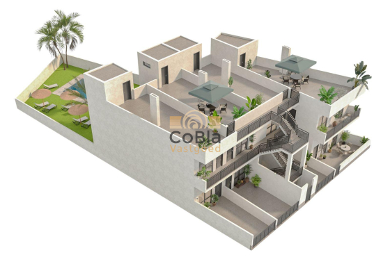 Bungalow - Nouvelle construction - Hondón de las Nieves - La Canalosa