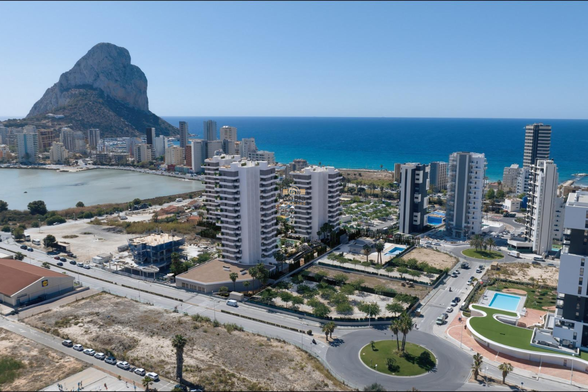 Neue Gebäude - Apartment - Calpe - El Saladar