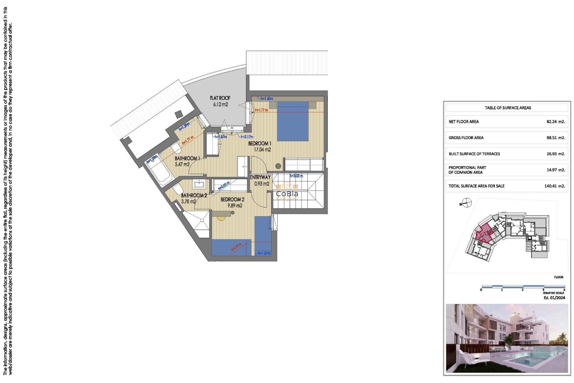 Neue Gebäude - Apartment - Jávea - Cala Blanca