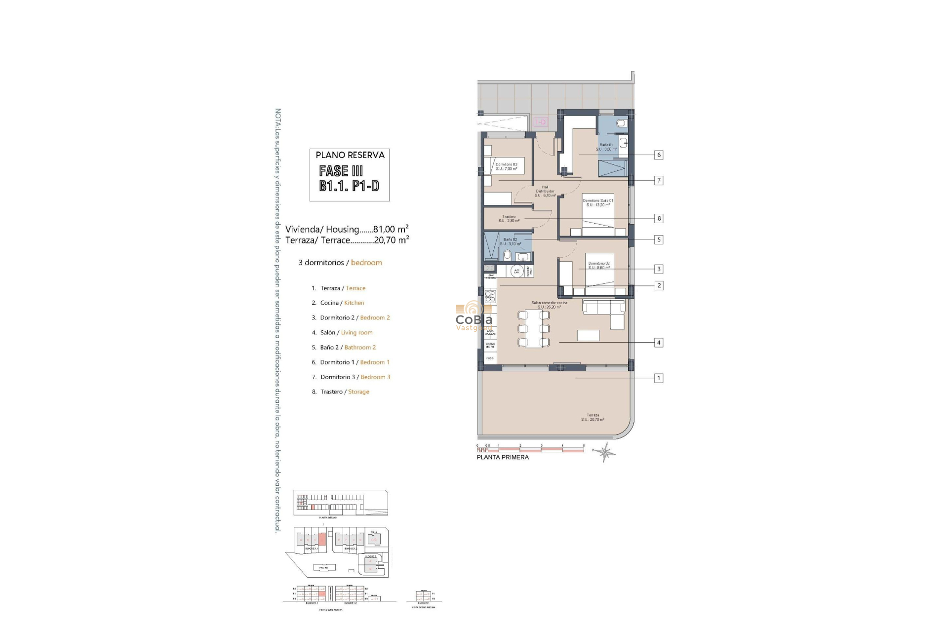 Neue Gebäude - Apartment - Los Alcazares - La Serena Golf