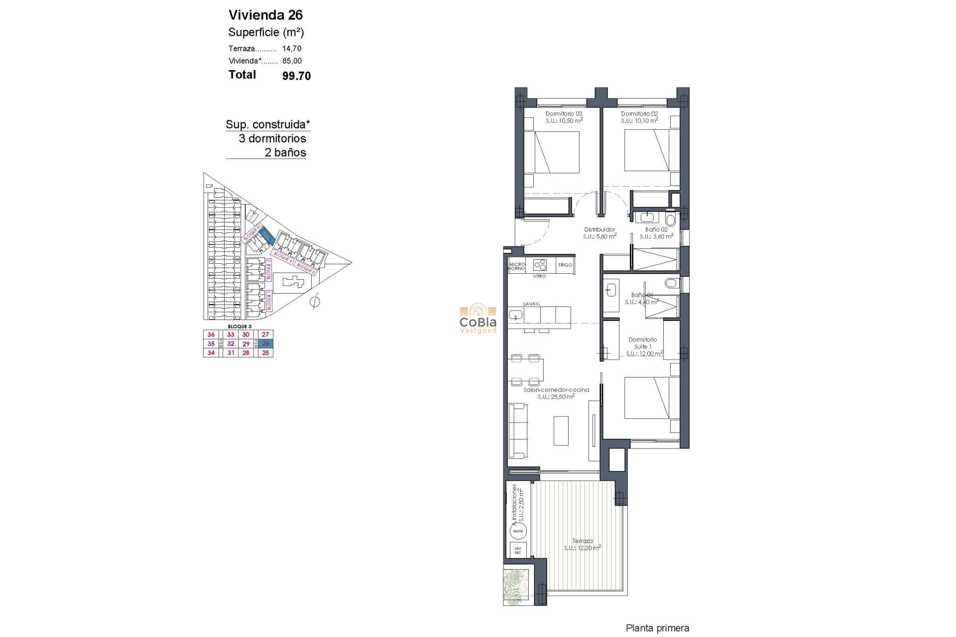 Neue Gebäude - Apartment - Los Alcazares - Serena Golf