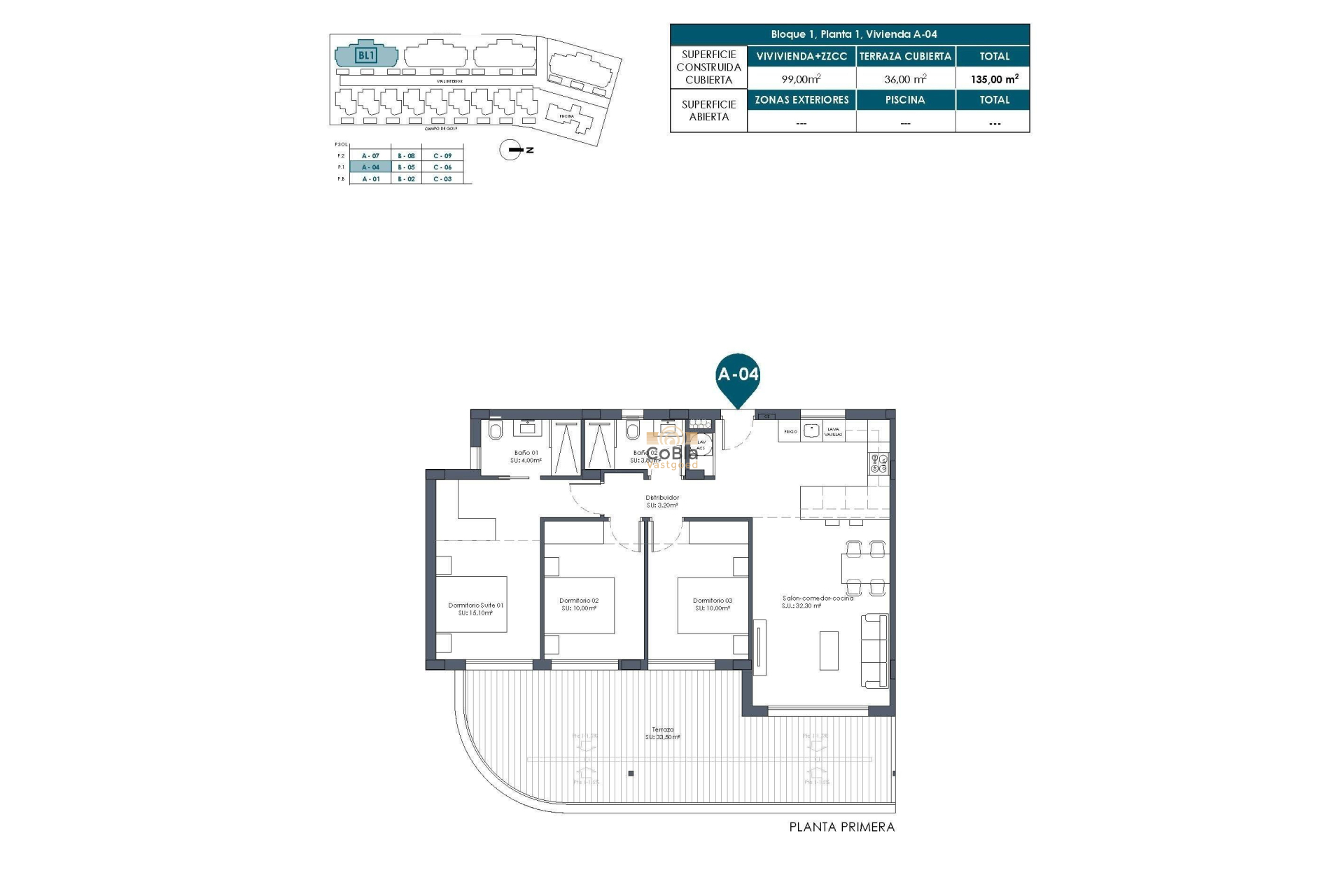 Neue Gebäude - Apartment - Los Alcazares - Serena Golf
