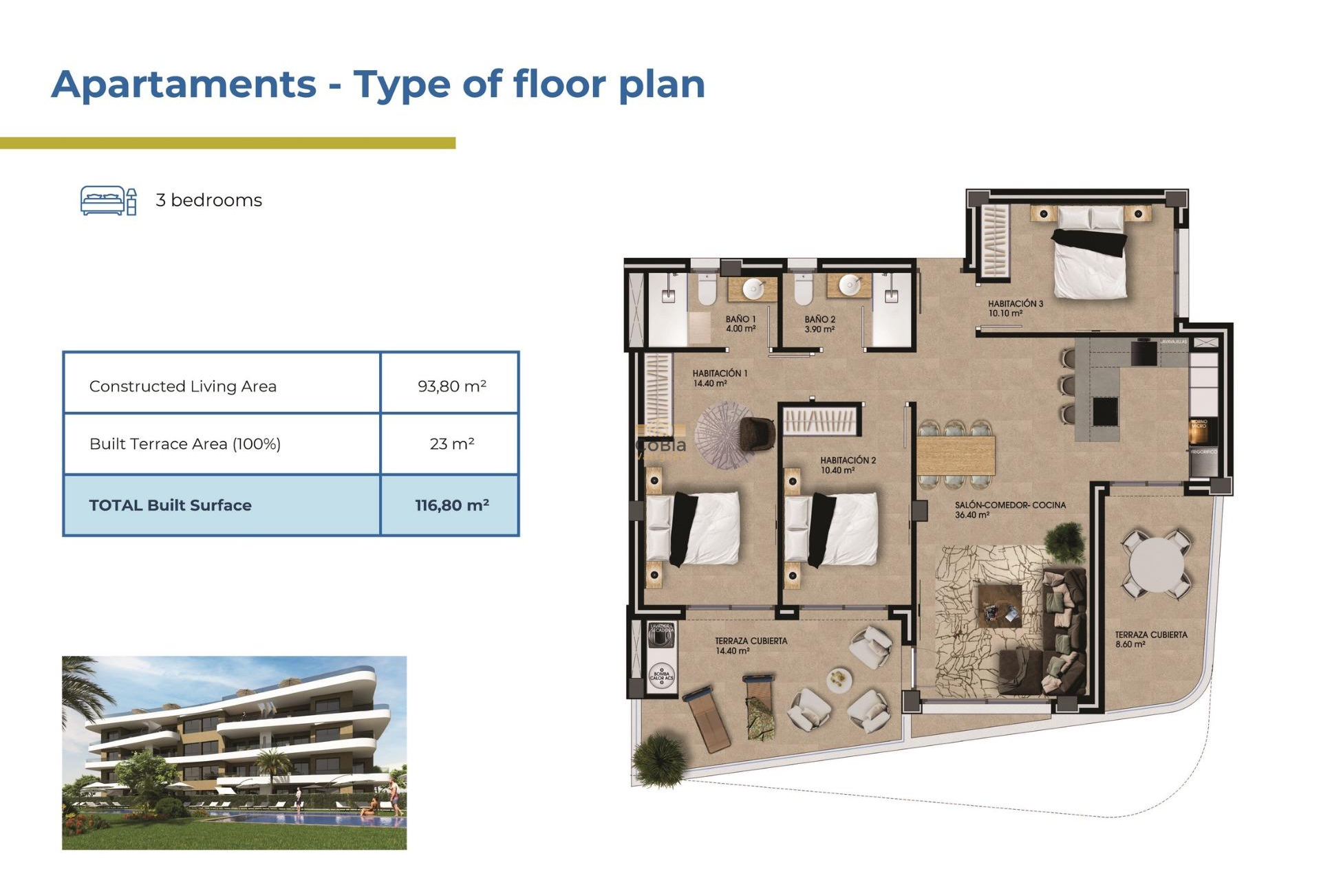 Neue Gebäude - Apartment - Orihuela Costa - Punta Prima