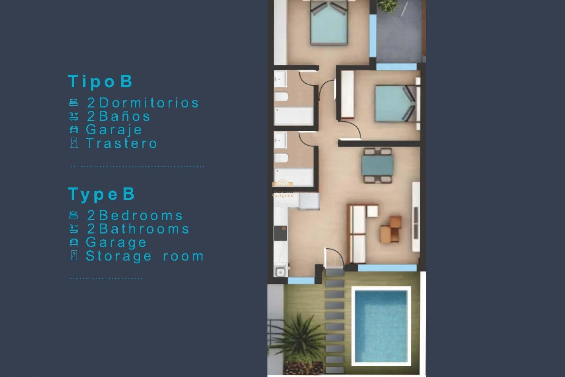 Neue Gebäude - Ground Floor Bungalow - San Pedro del Pinatar - Los Pinos