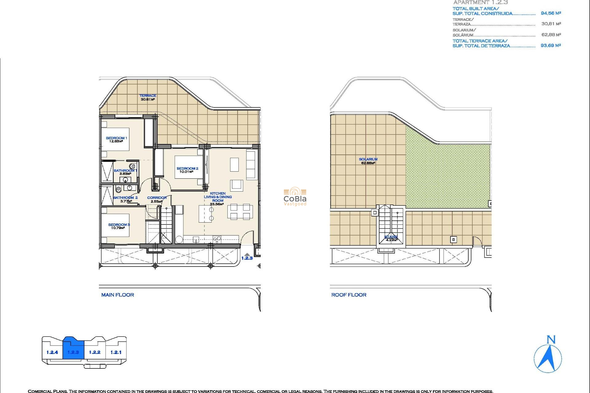 Neue Gebäude - Penthouse - Los Alcazares - Serena Golf