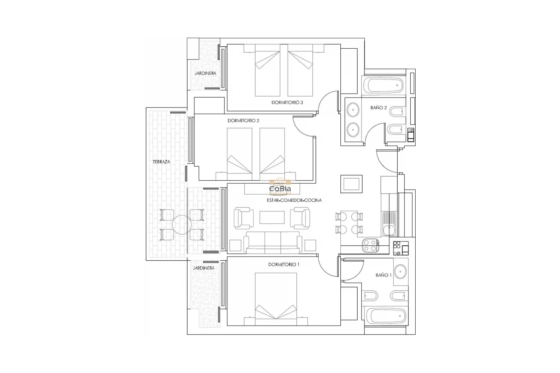 Neue Gebäude - Penthouse - Vera - Puerto del Rey