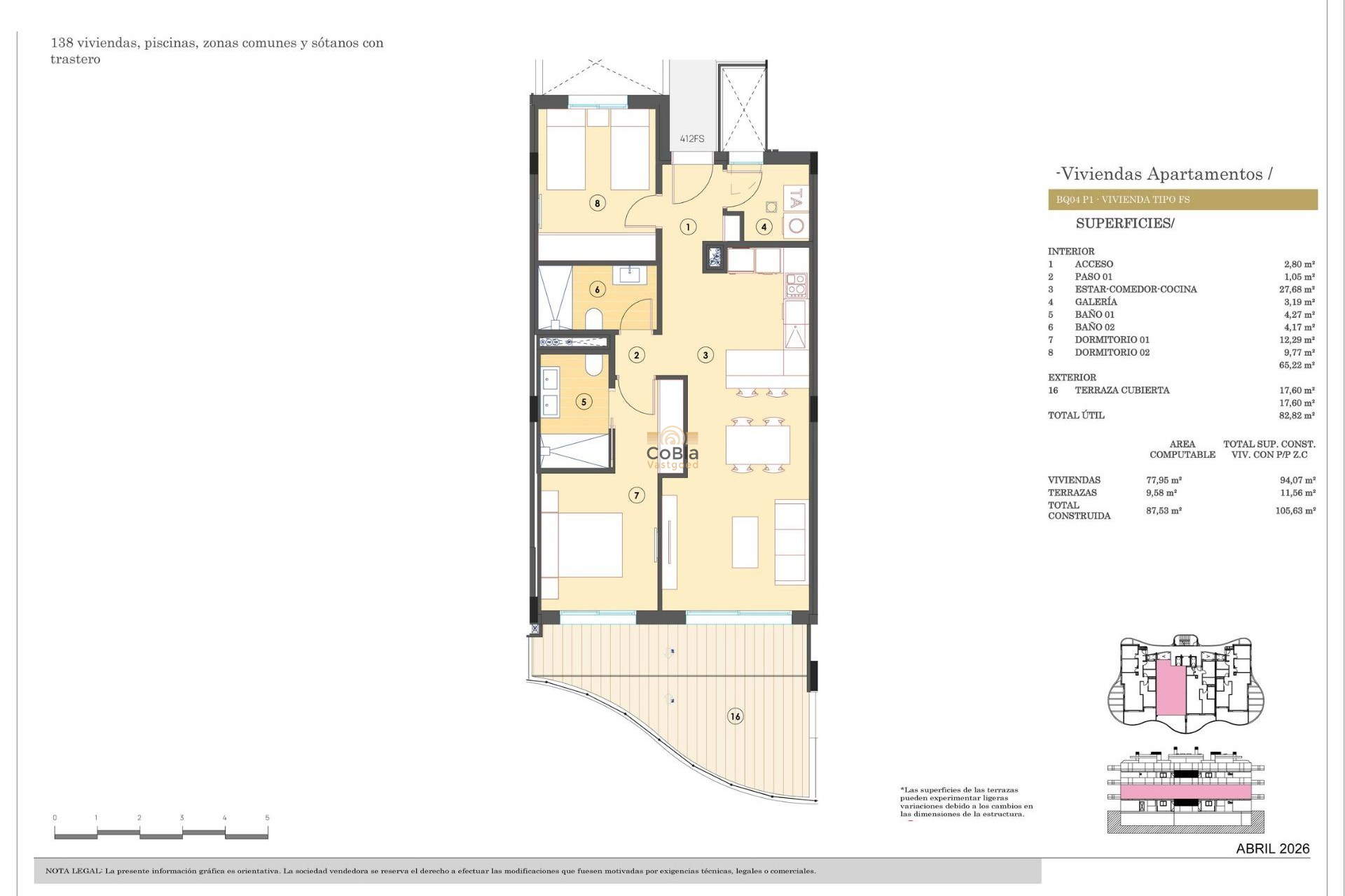 New Build - Apartment - Finestrat - Campana Garden
