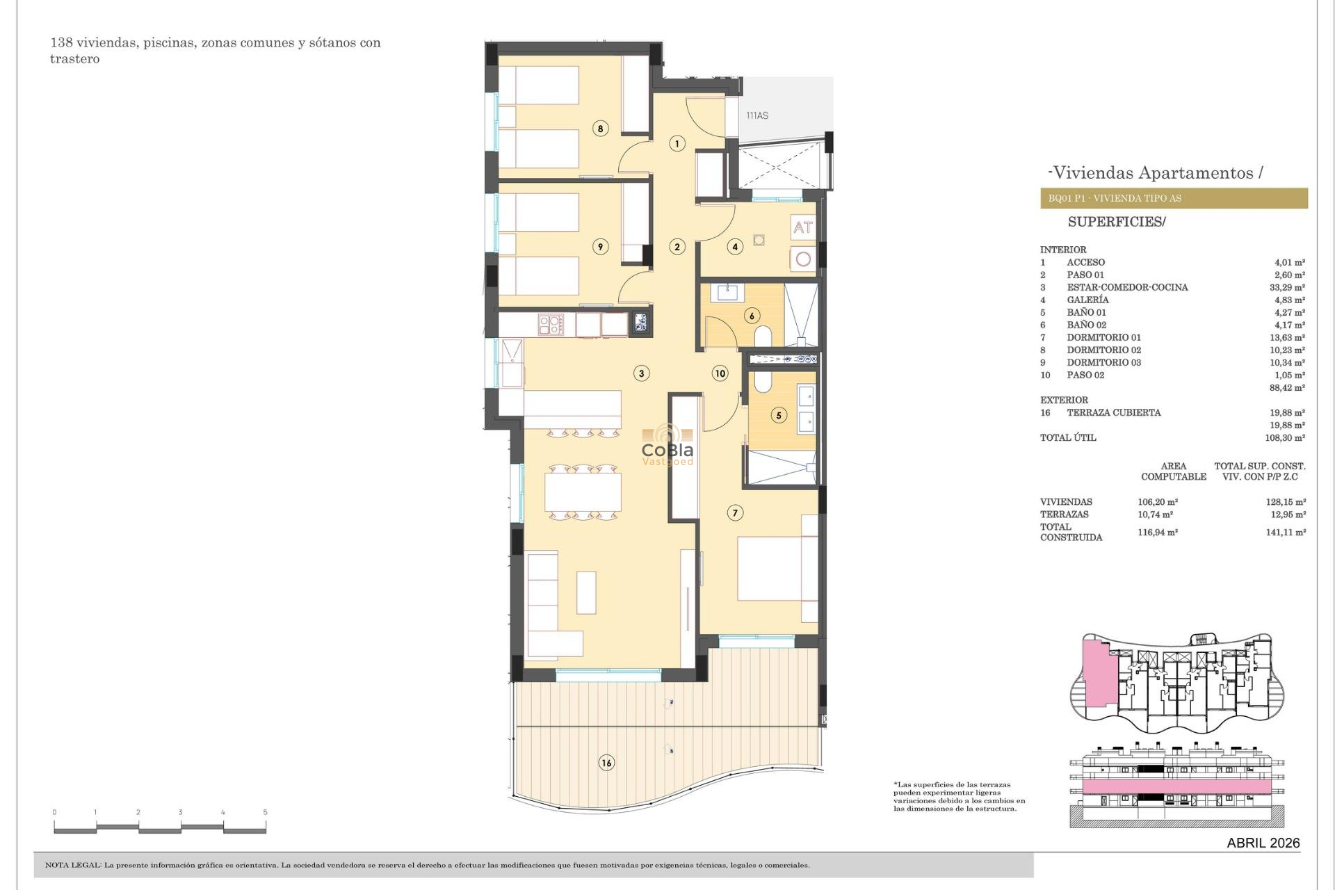 New Build - Apartment - Finestrat - Campana Garden