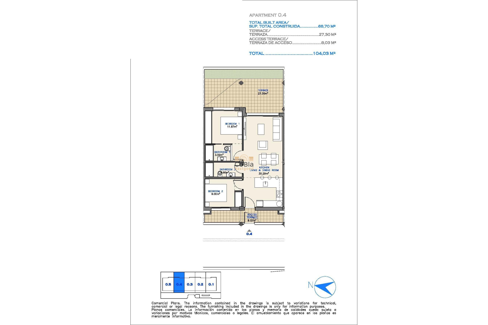 New Build - Apartment - Los Alcazares - Serena Golf