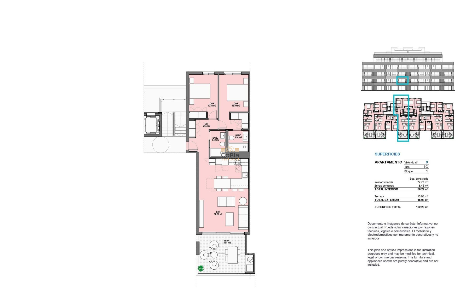 New Build - Apartment - Torre Pacheco - Santa Rosalía