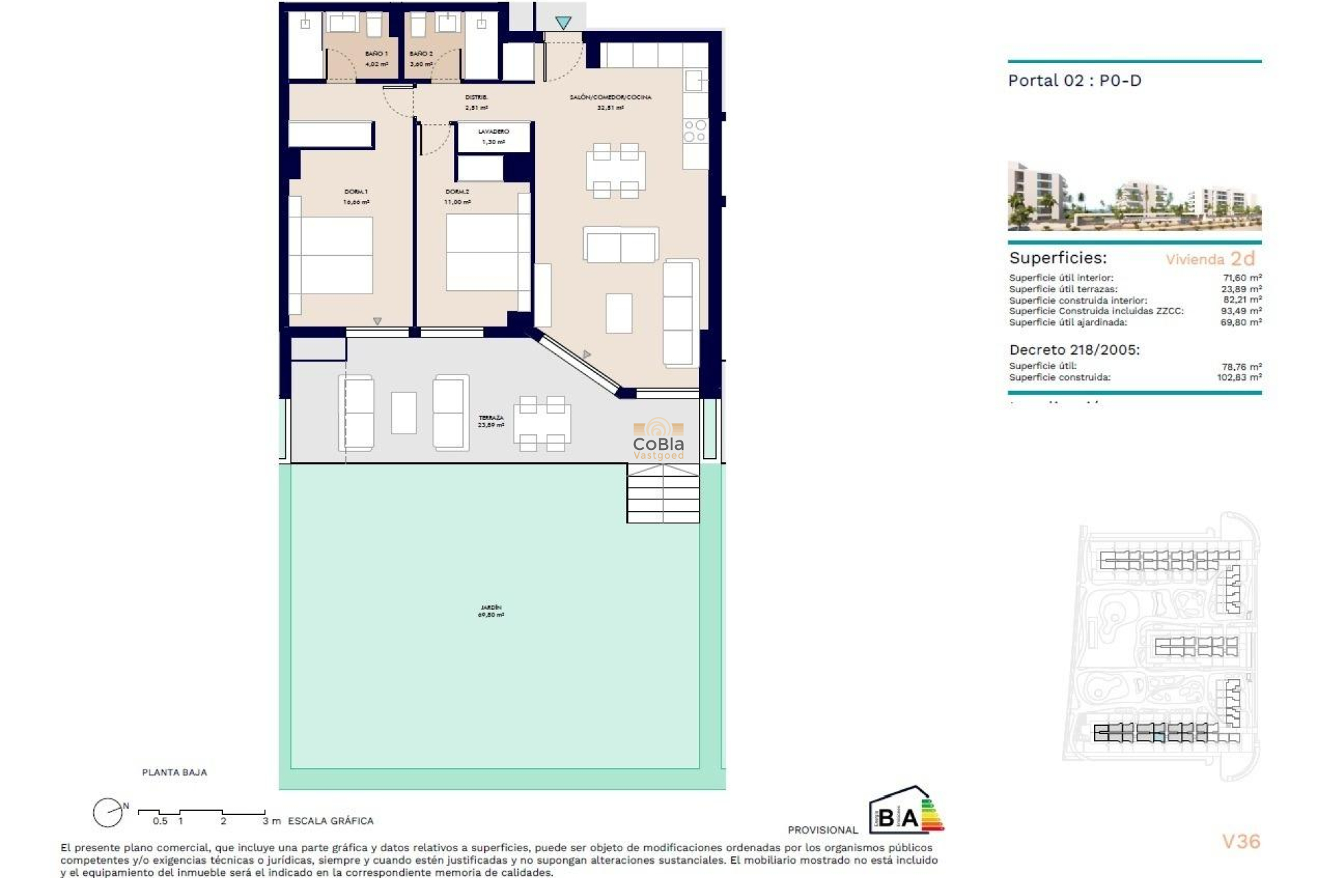 New Build - Ground floor apartment - Almerimar