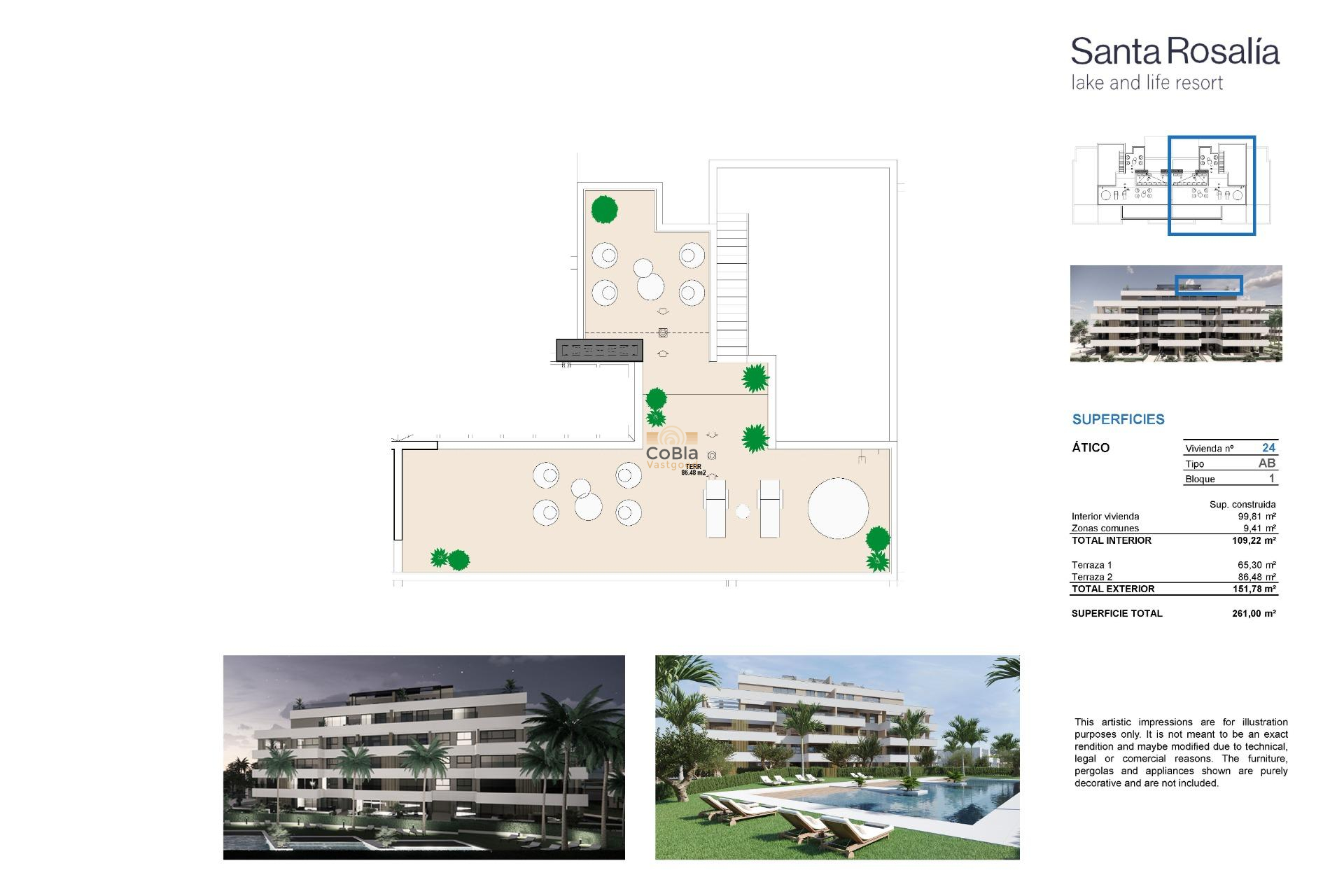 New Build - Penthouse - Torre Pacheco - Santa Rosalía