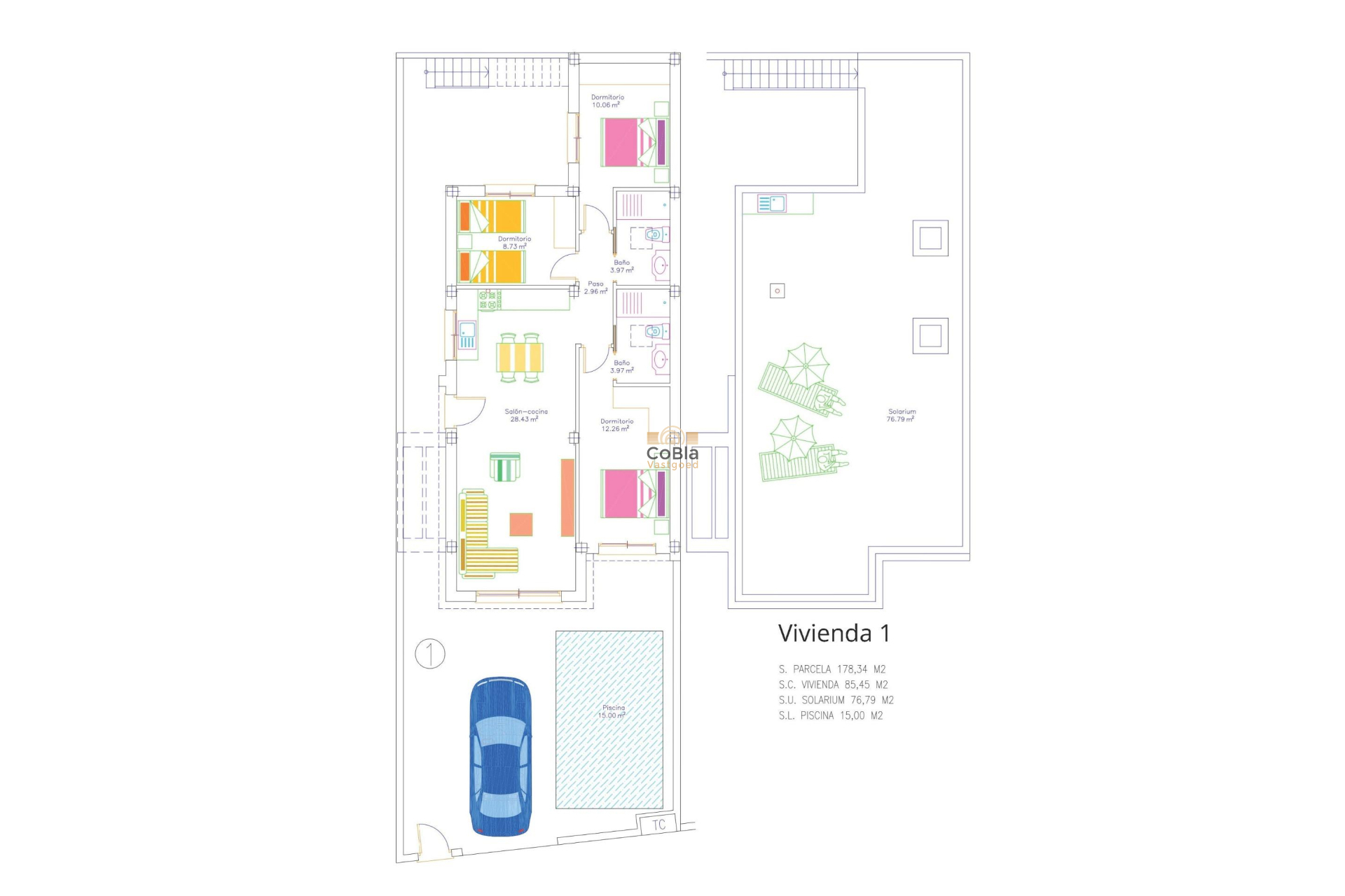 New Build - Villa - San Javier - pueblo