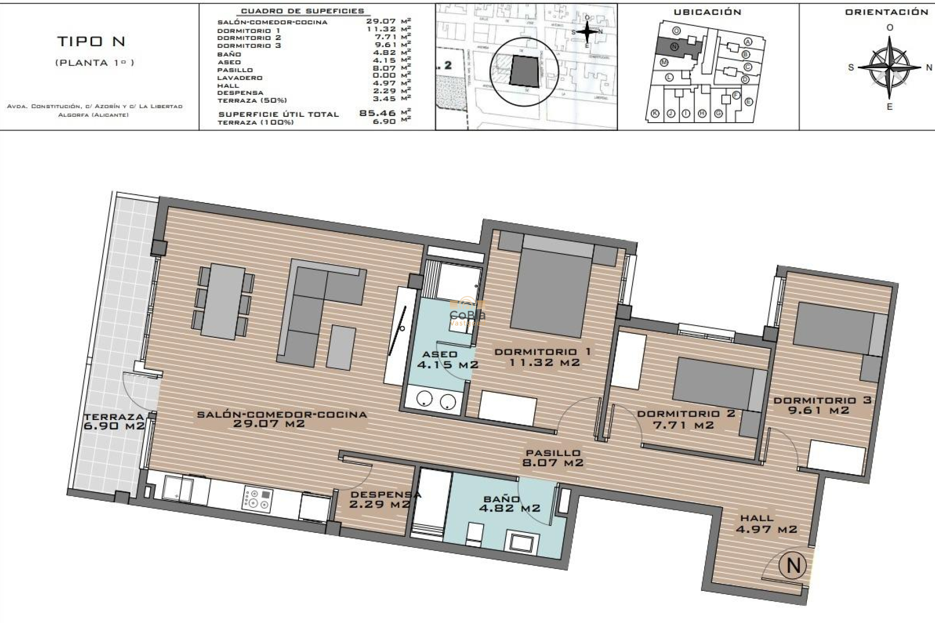 Nieuwbouw Woningen - Appartement - Algorfa - Pueblo