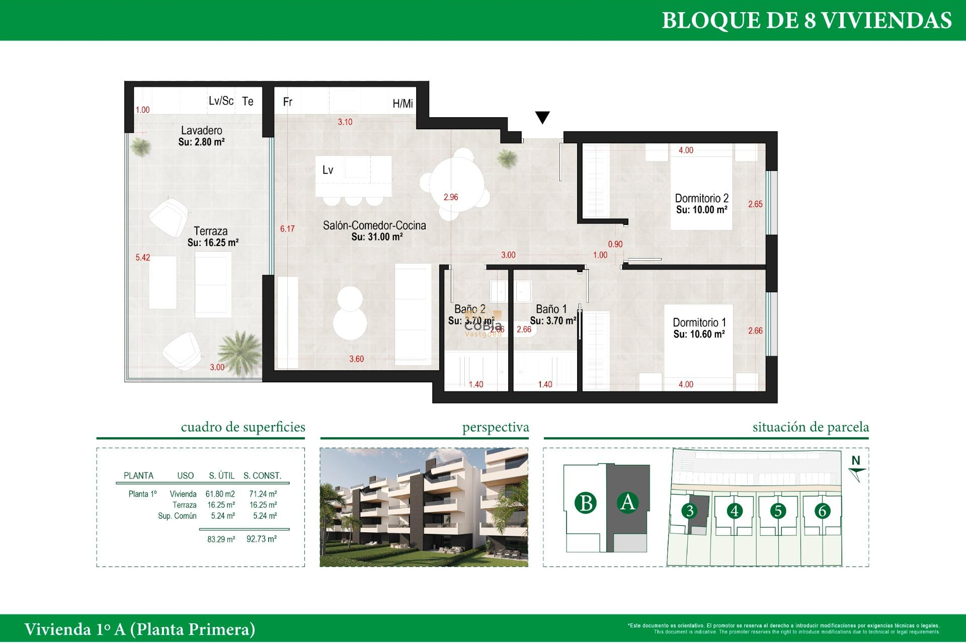 Nieuwbouw Woningen - Appartement - Alhama De Murcia - Condado De Alhama