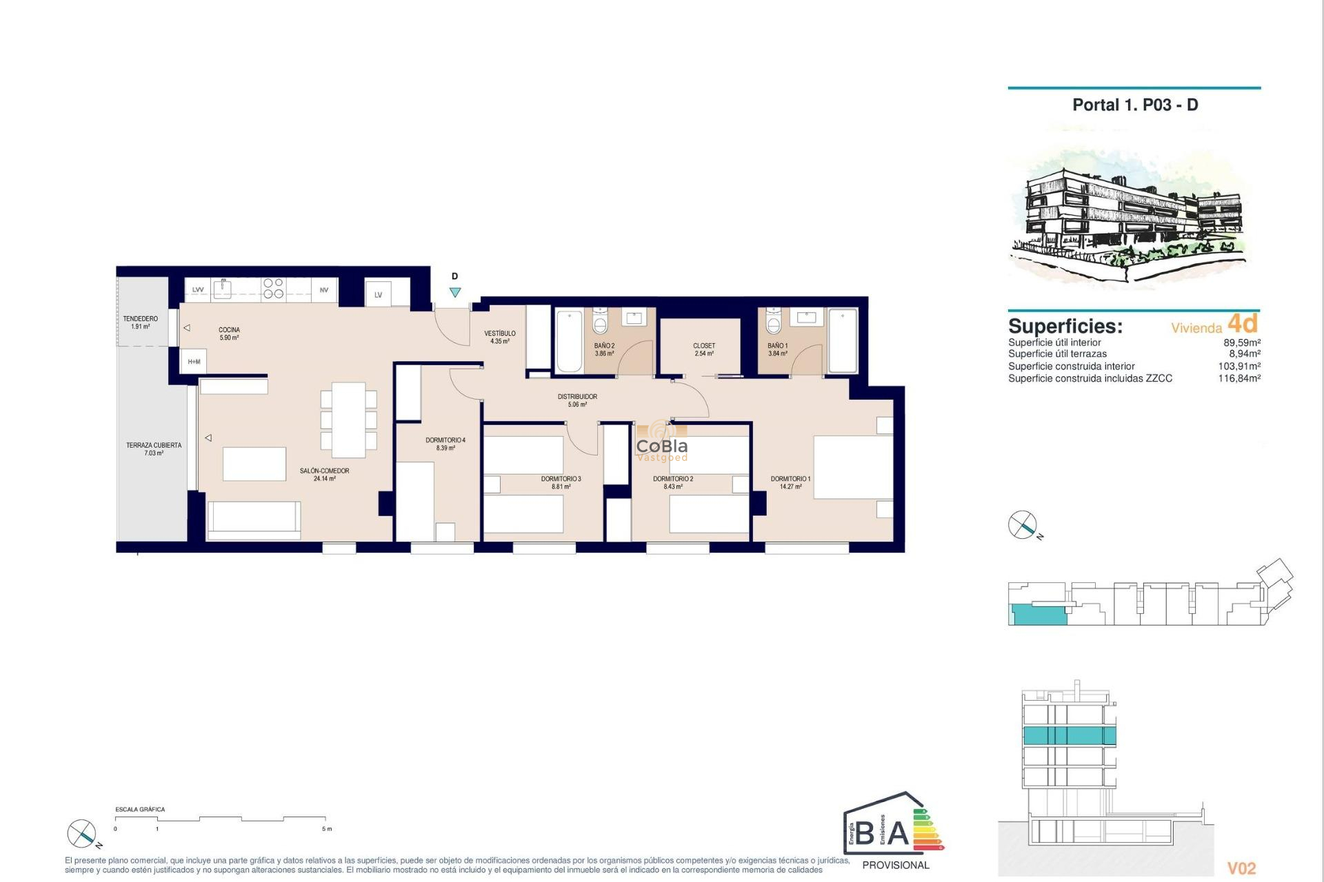 Nieuwbouw Woningen - Appartement - Alicante - Pau Ii