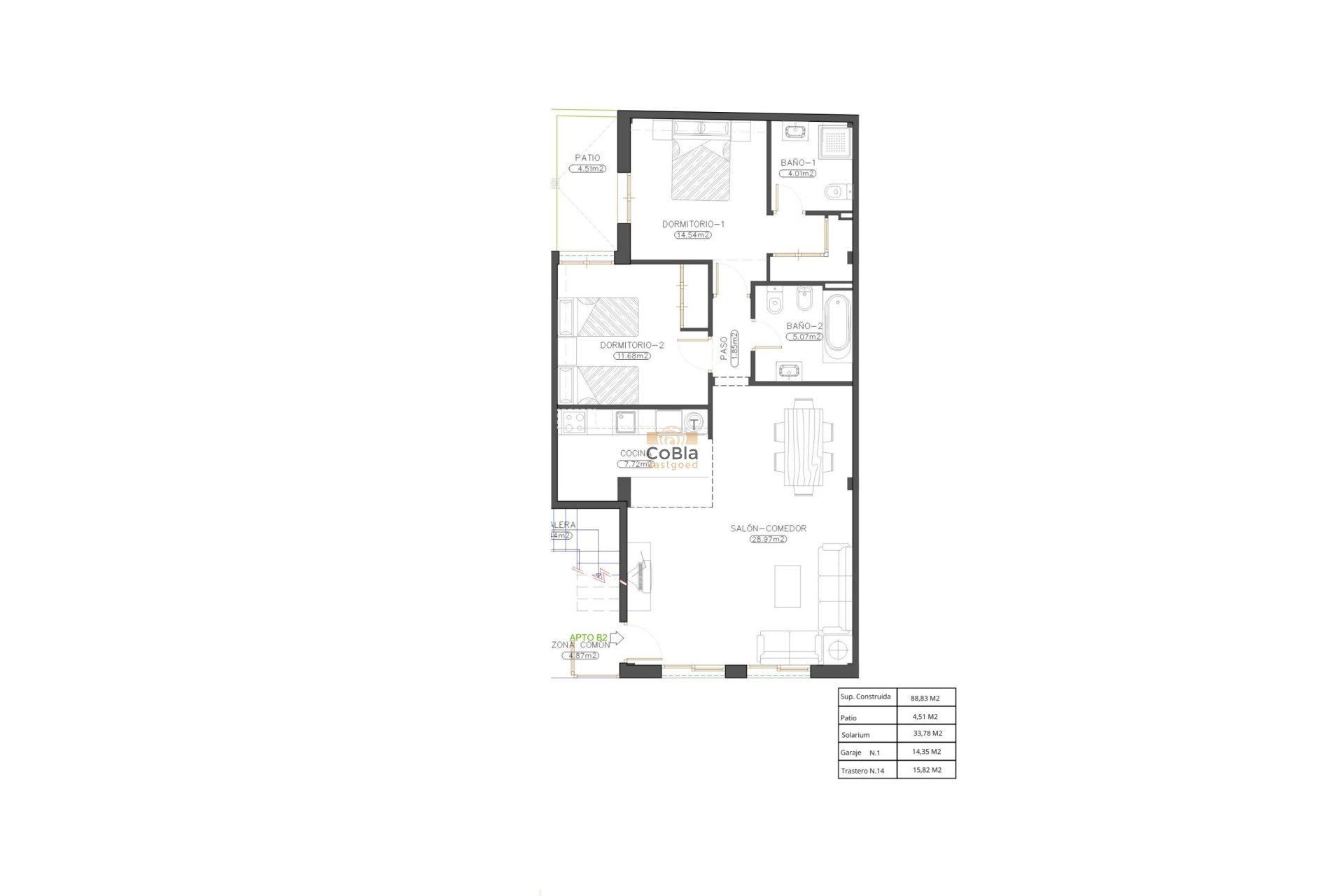 Nieuwbouw Woningen - Appartement - Cuevas Del Almanzora - Herrerias