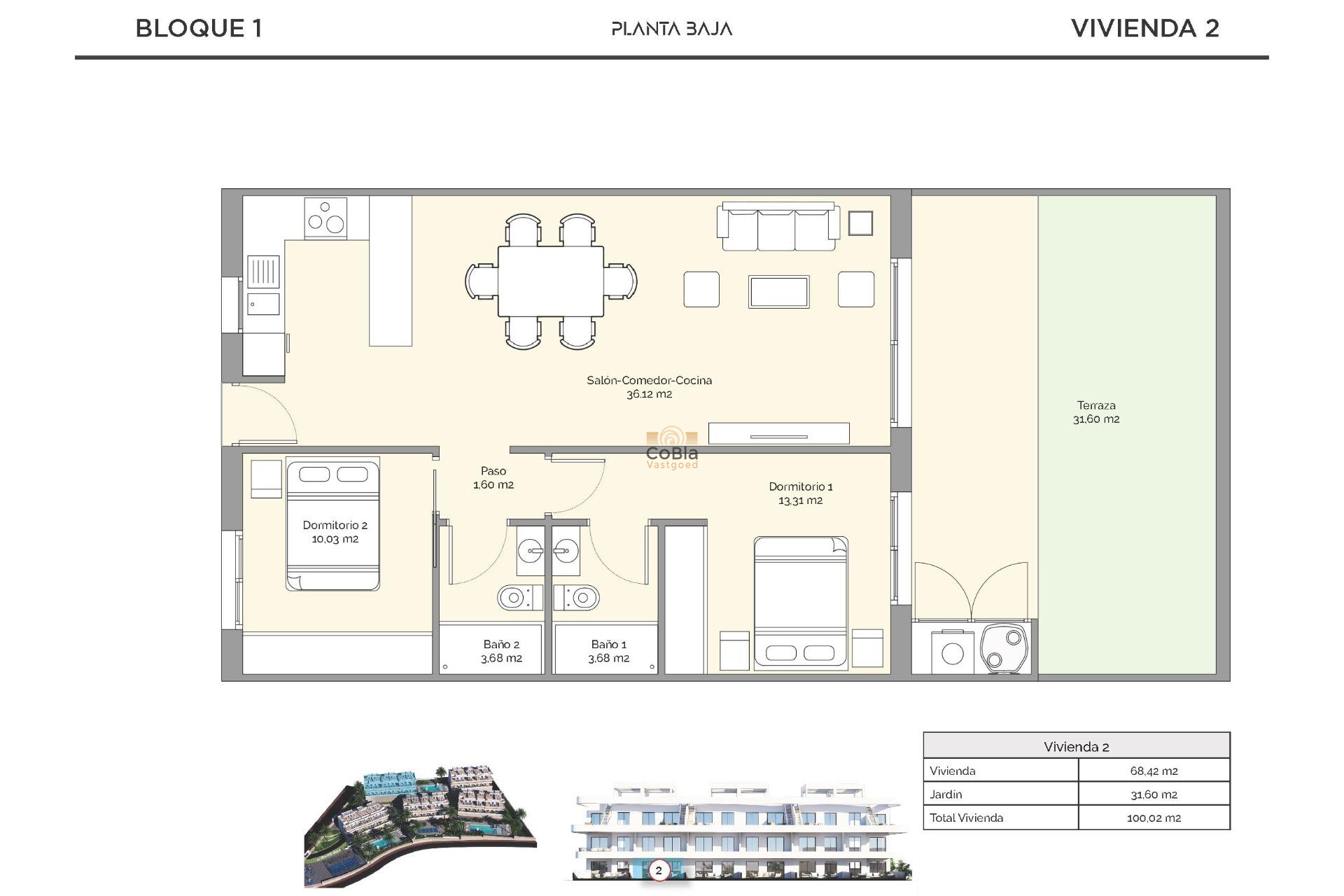 Nieuwbouw Woningen - Appartement - Finestrat - Golf Piug Campana