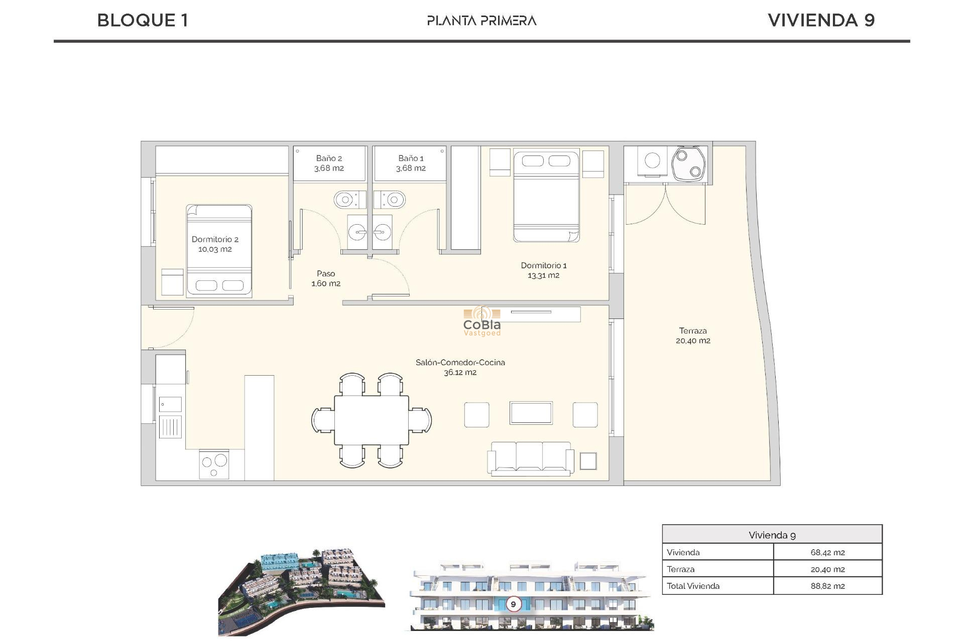 Nieuwbouw Woningen - Appartement - Finestrat - Puig Campana Golf