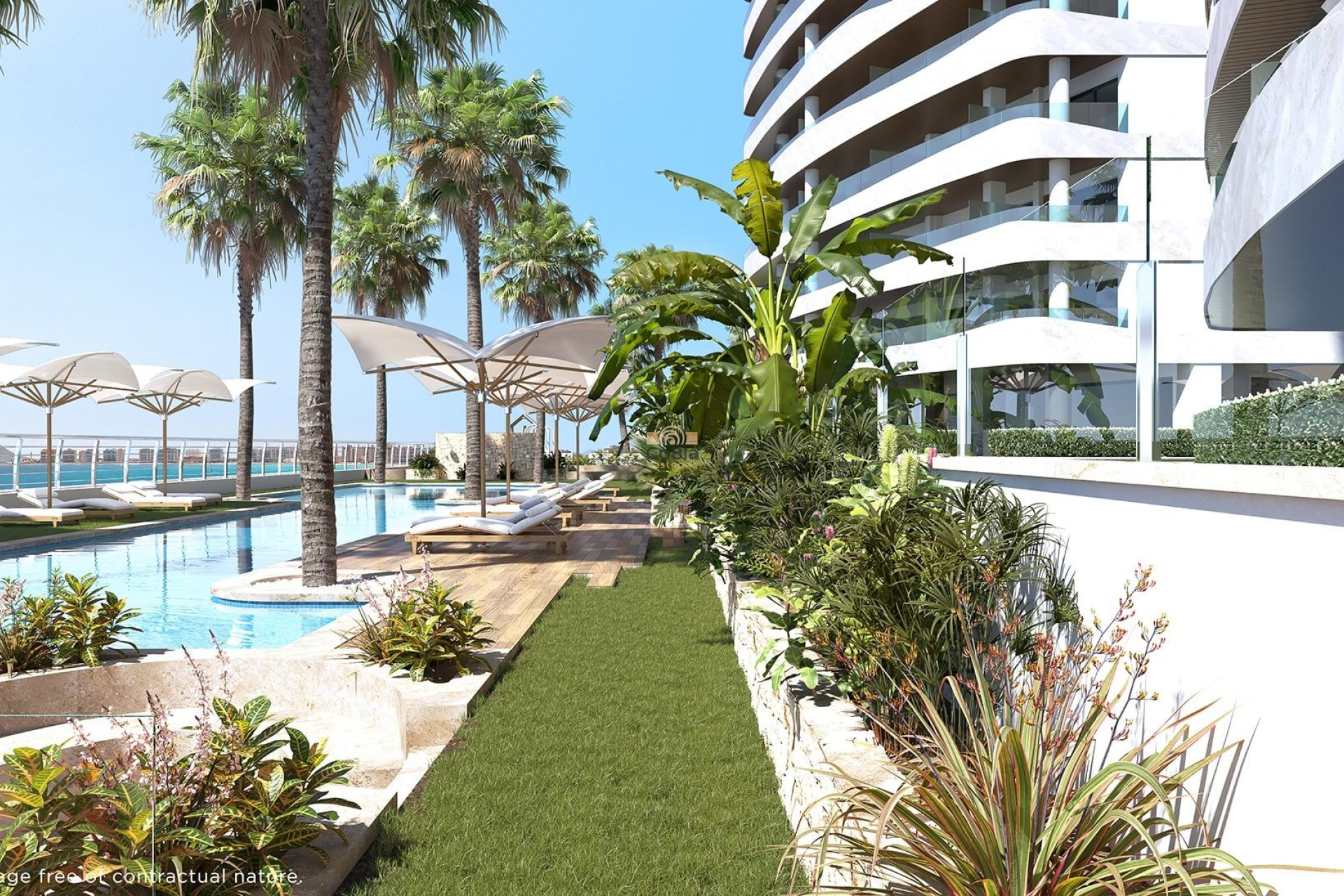 Nieuwbouw Woningen - Appartement - La Manga del Mar Menor - 1ª Linea Del Mar Mediterraneo