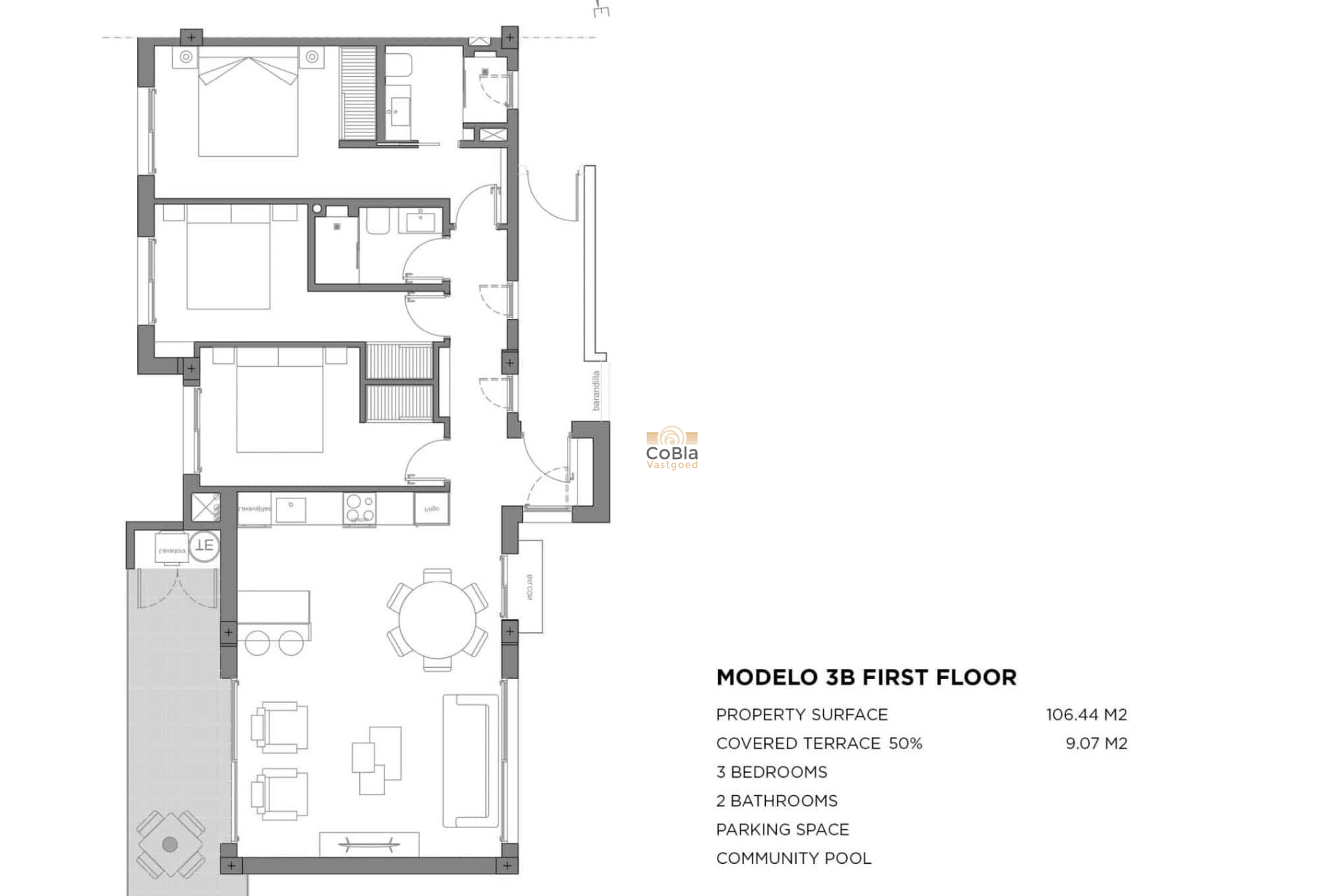 Nieuwbouw Woningen - Appartement - Los Alcazares - Parque Diana
