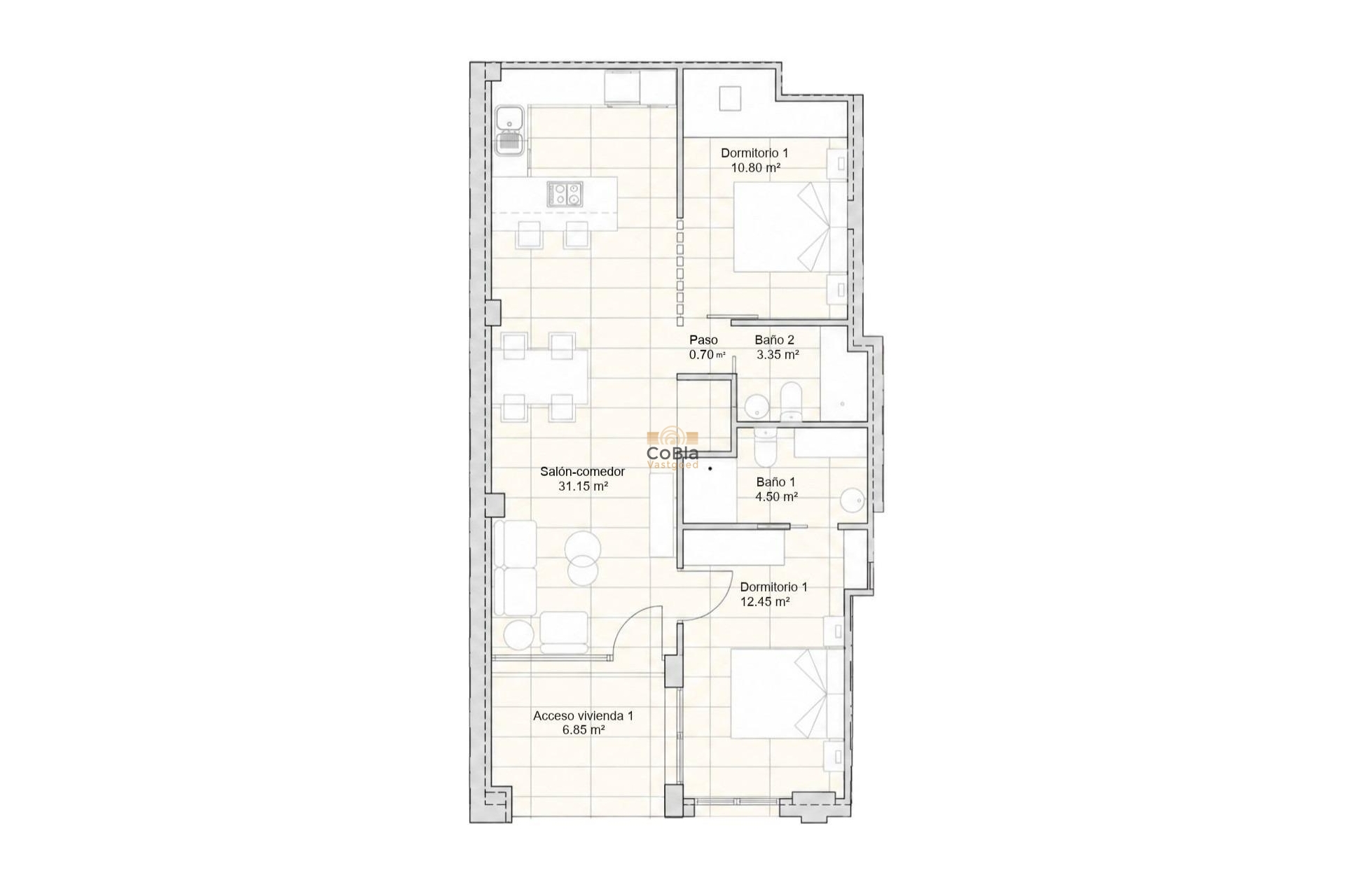 Nieuwbouw Woningen - Appartement - San Javier - pueblo