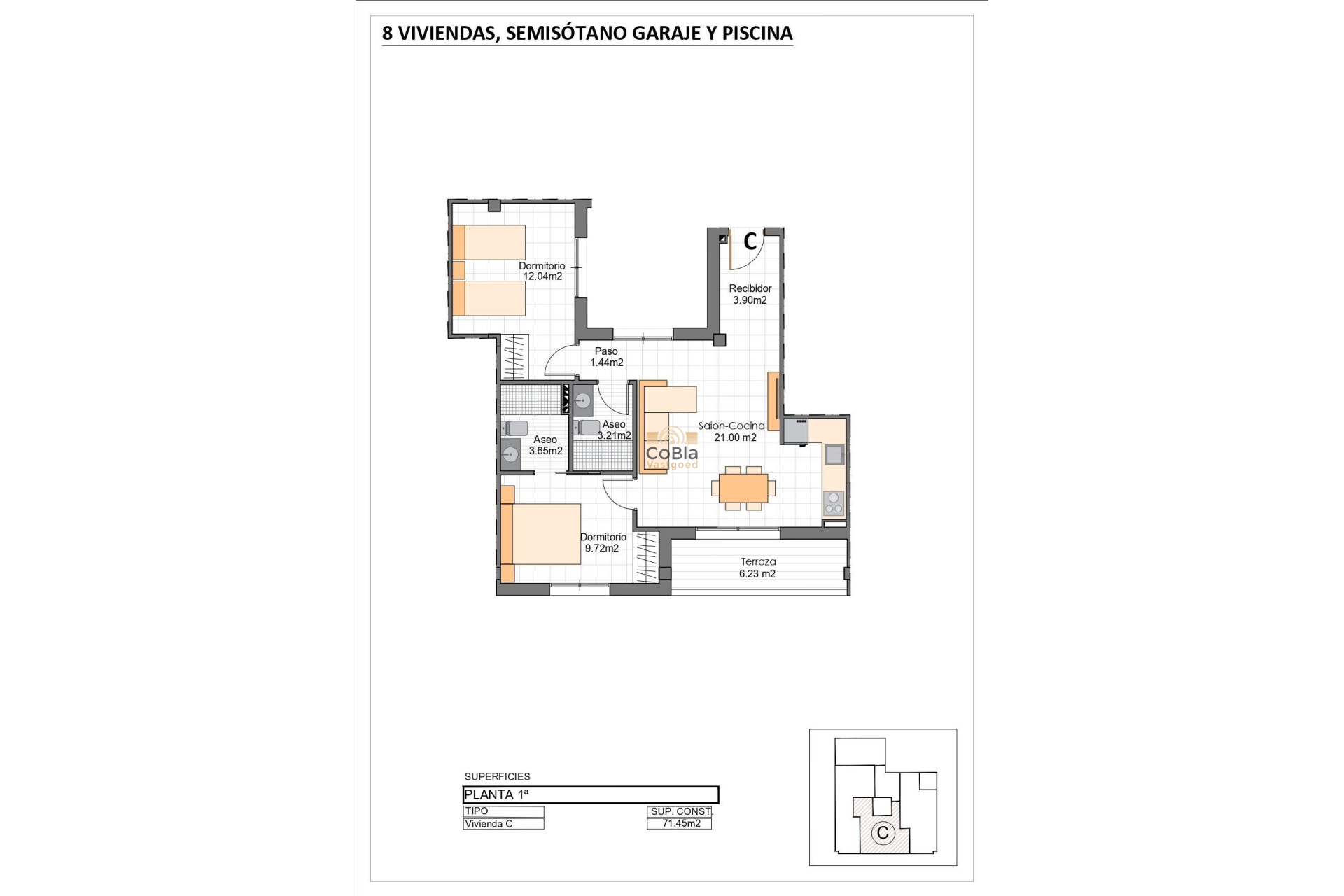 Nieuwbouw Woningen - Appartement - San Pedro del Pinatar - Lo Pagan