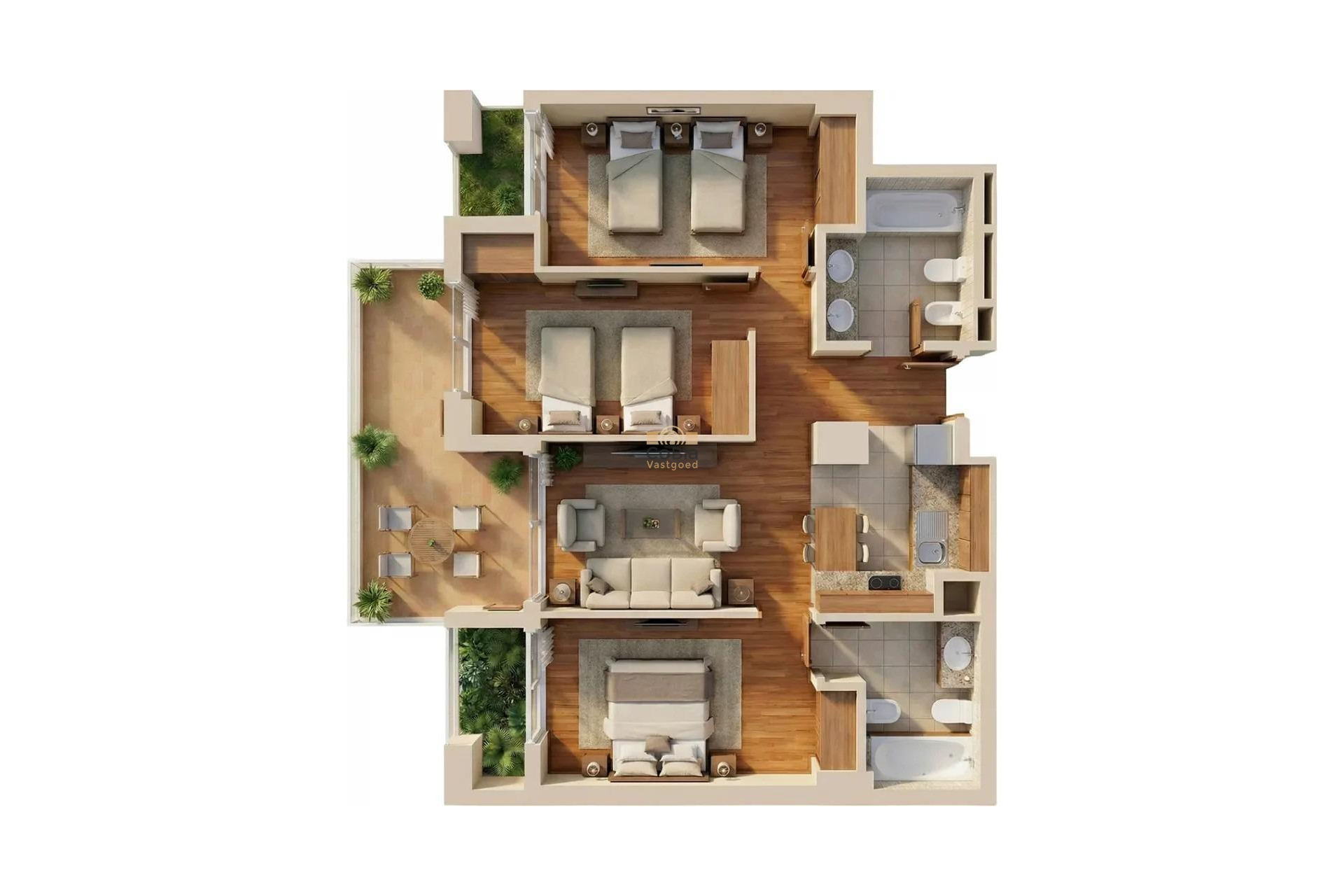 Nieuwbouw Woningen - Appartement - Vera - Puerto del Rey