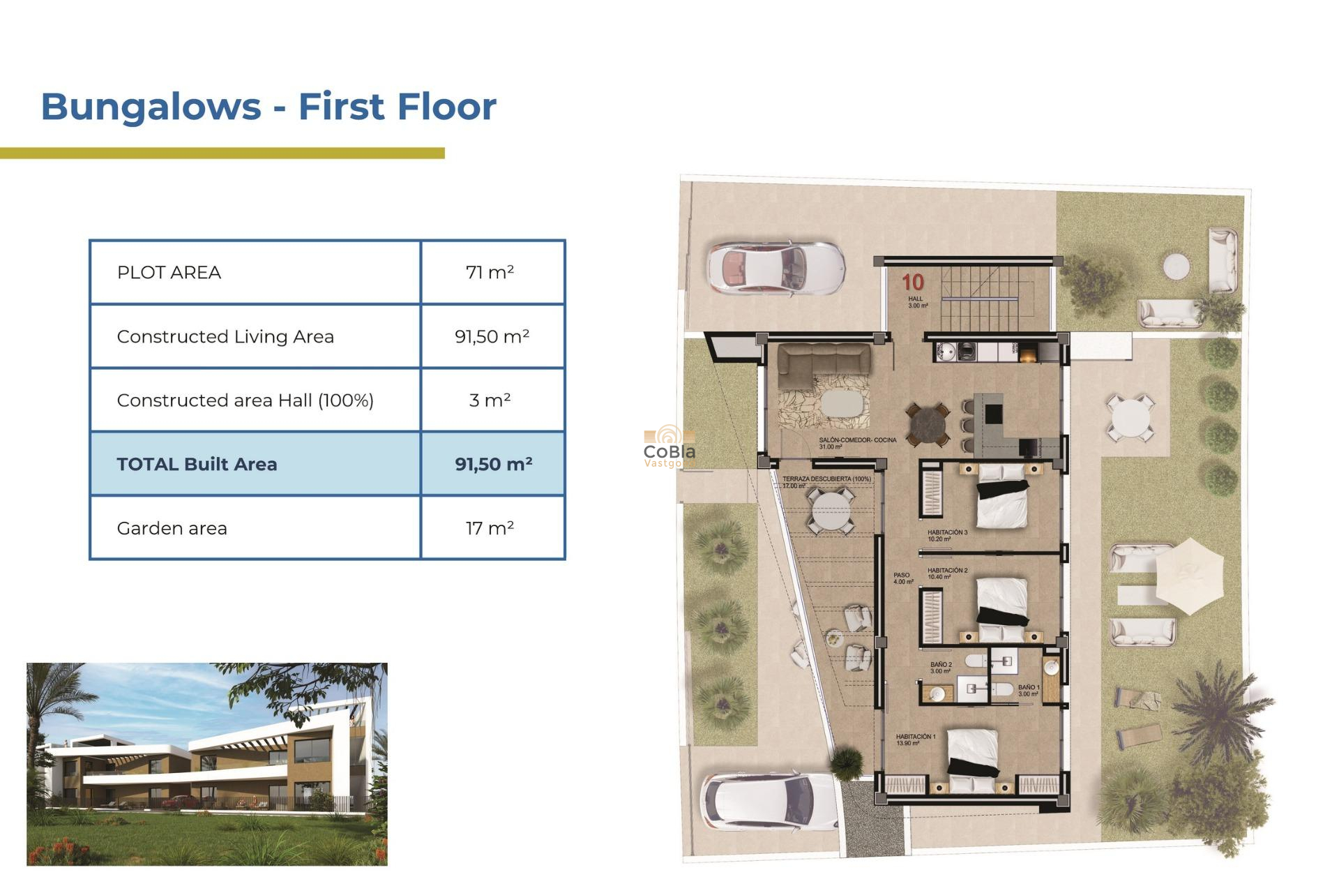 Nieuwbouw Woningen - Bungalow - Orihuela Costa - Punta Prima