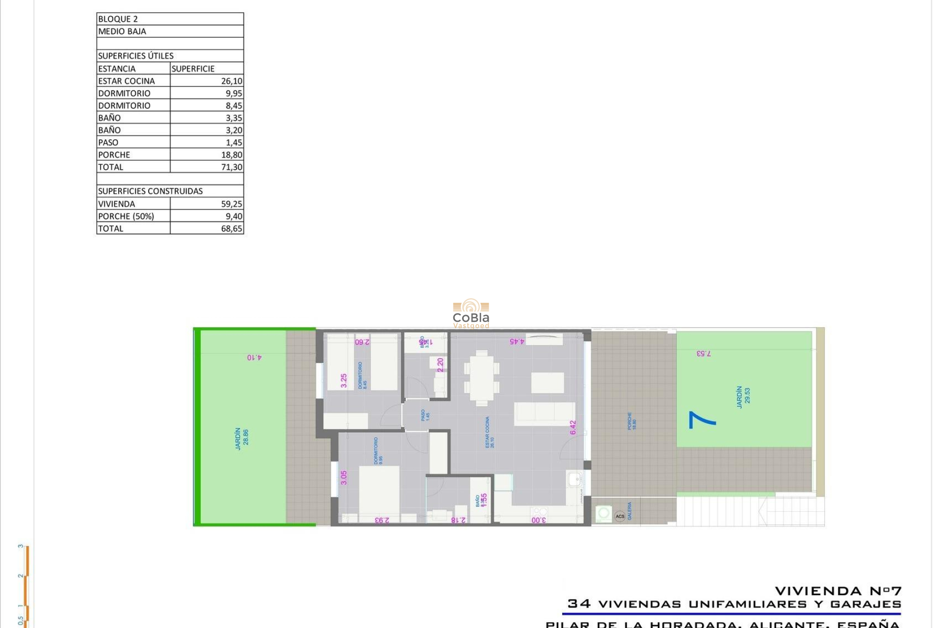 Nieuwbouw Woningen - Bungalow - Pilar de la Horadada - pueblo