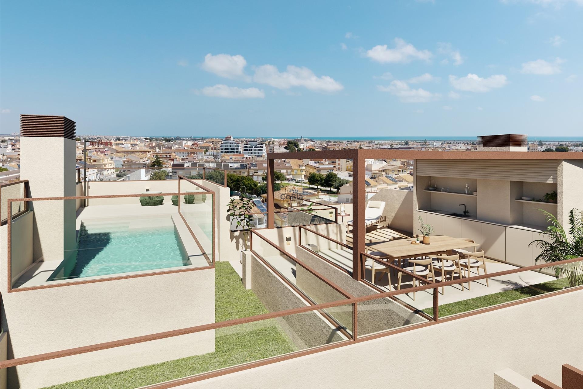 Nieuwbouw Woningen - Bungalow - San Pedro del Pinatar - Pueblo