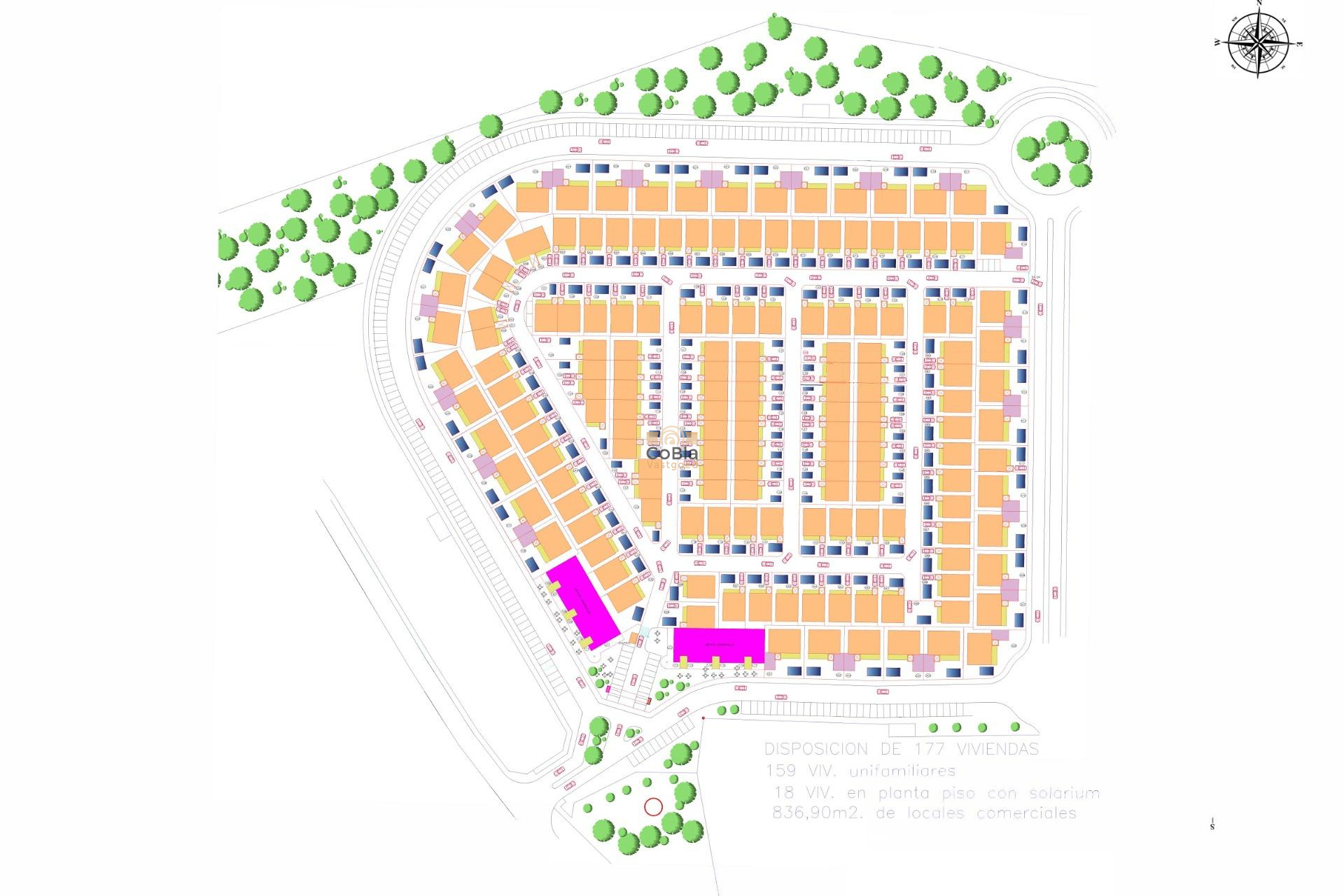 Nieuwbouw Woningen - Herenhuis - Fuente Álamo - La Pinilla