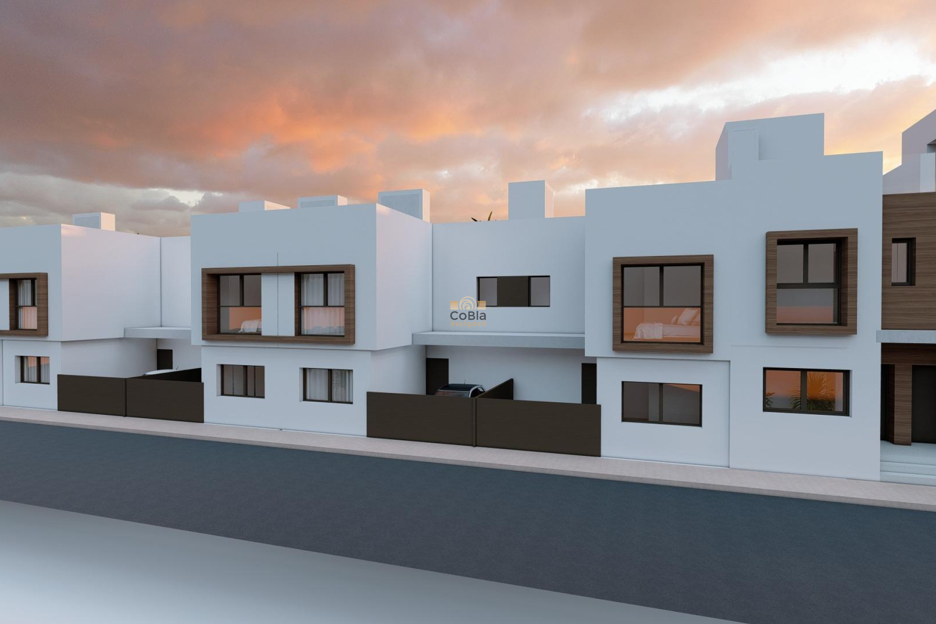 Nieuwbouw Woningen - Herenhuis - San Javier - pueblo