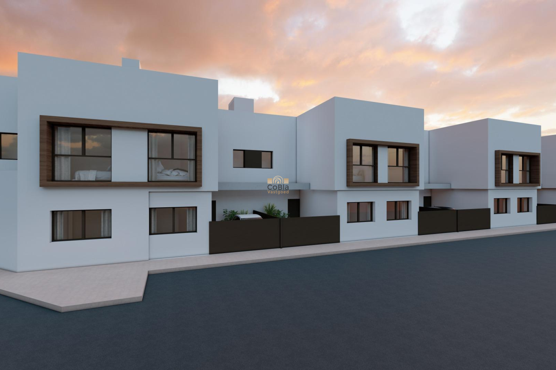 Nieuwbouw Woningen - Herenhuis - San Javier - pueblo