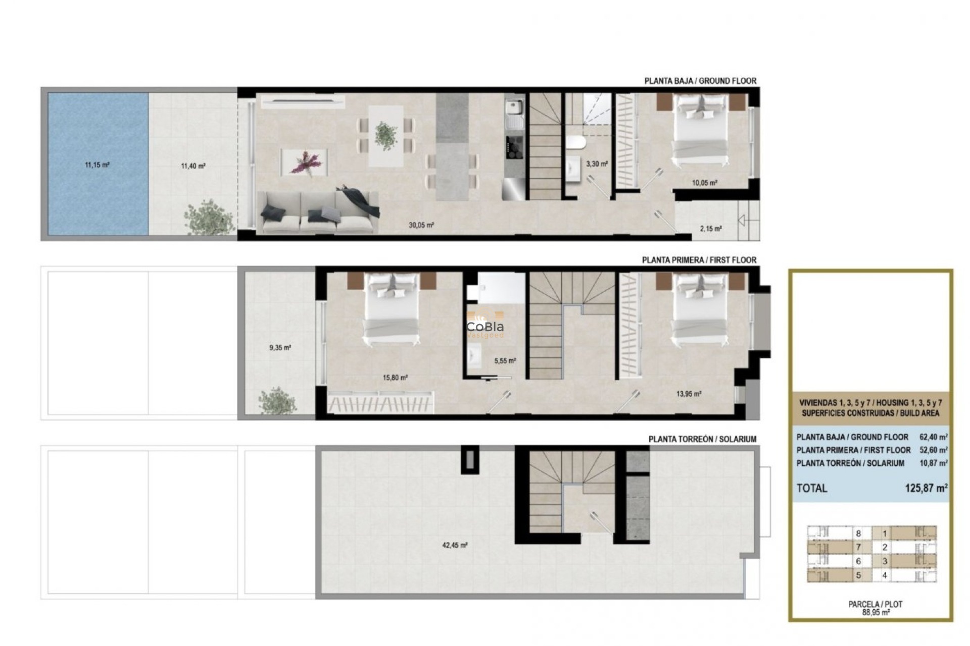 Nieuwbouw Woningen - Herenhuis - San Javier