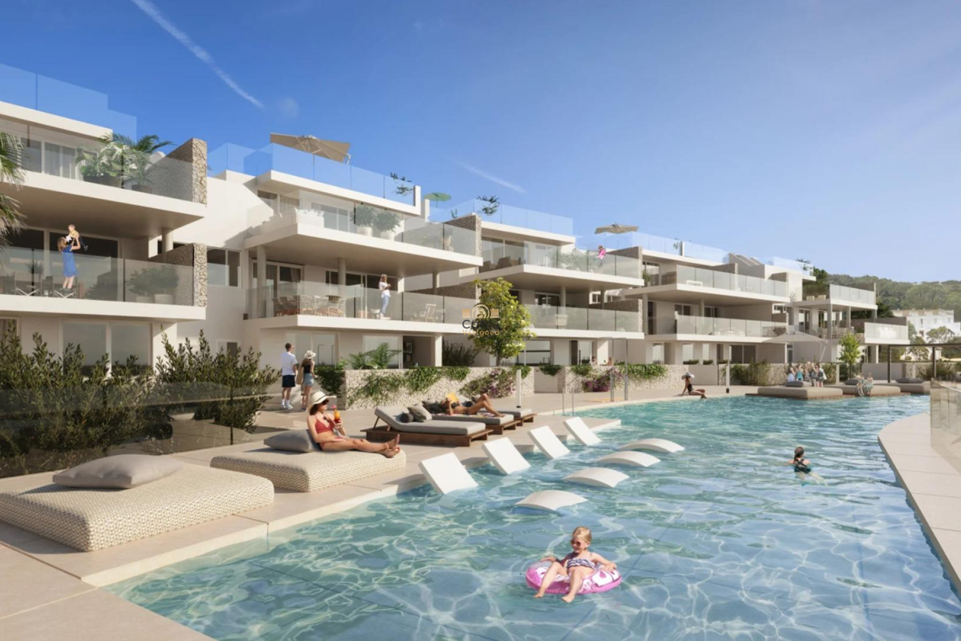 Nieuwbouw Woningen - Penthouse - Arenal d´en Castell - pueblo