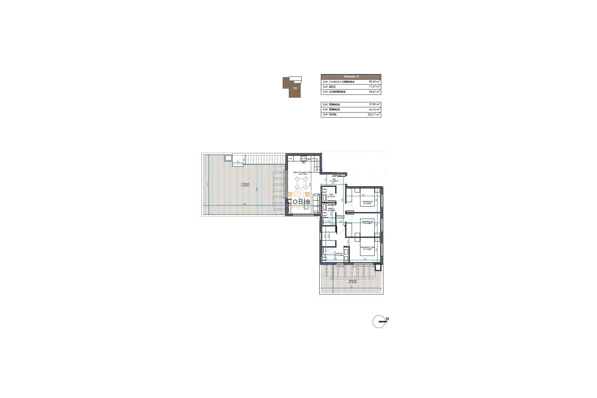 Nieuwbouw Woningen - Penthouse - Guardamar del Segura - Camino del Puerto