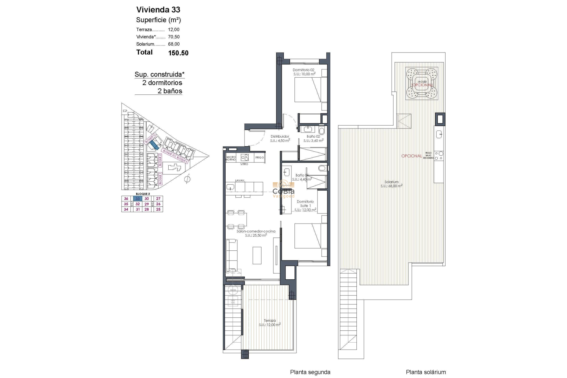 Nieuwbouw Woningen - Penthouse - Los Alcazares - Serena Golf