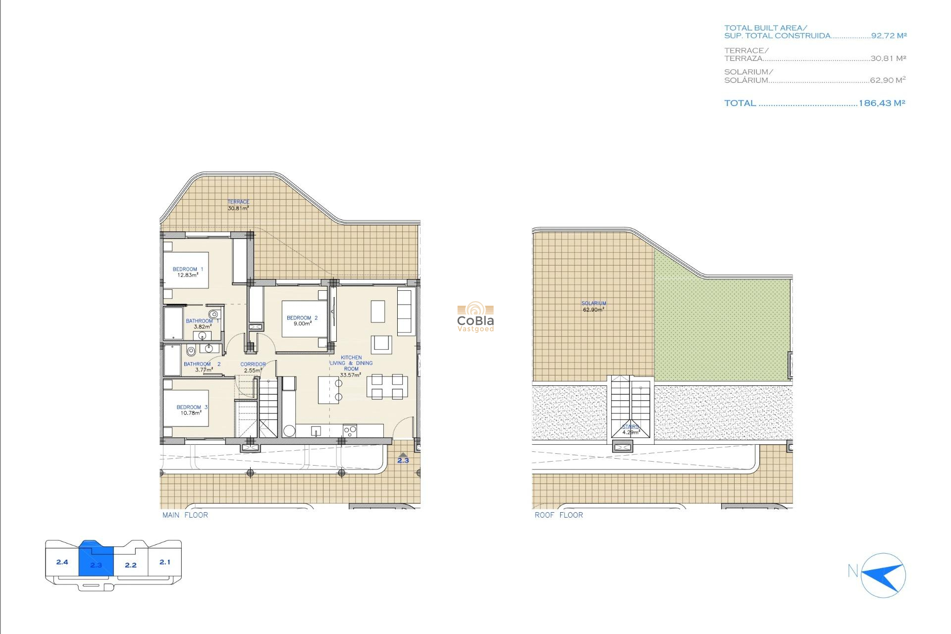 Nieuwbouw Woningen - Penthouse - Los Alcazares - Serena Golf