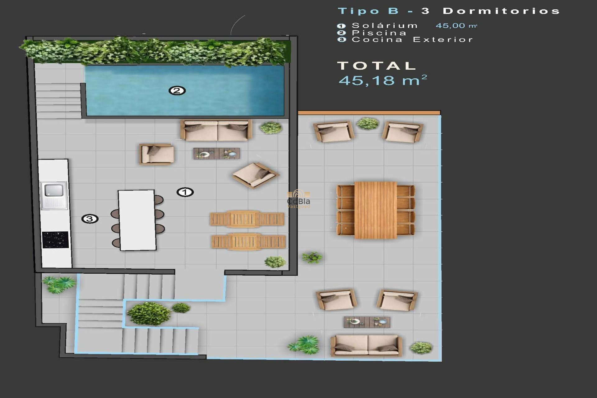 Nieuwbouw Woningen - Penthouse - Torrevieja - Center