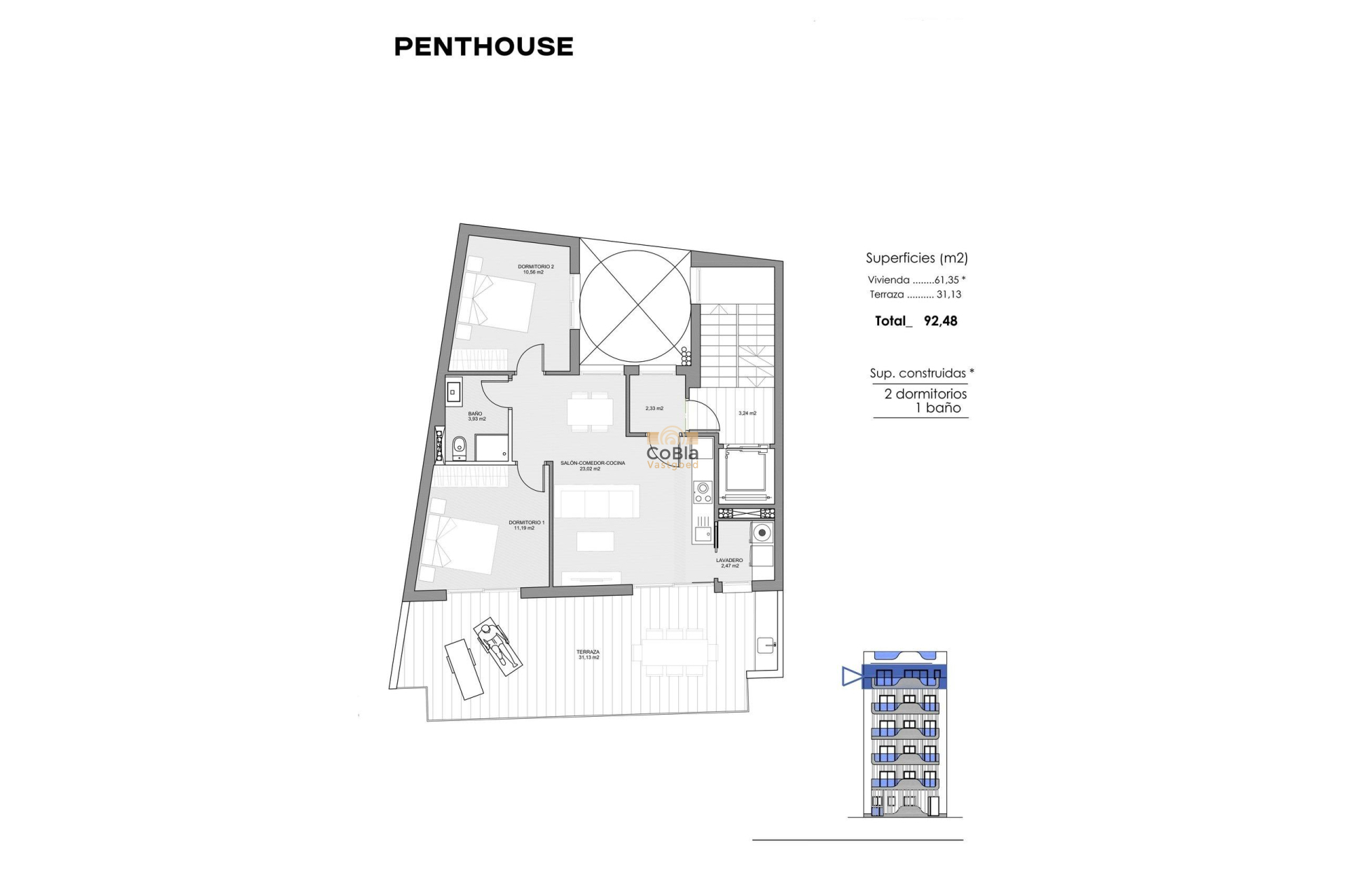 Nieuwbouw Woningen - Penthouse - Torrevieja - Playa de los Locos