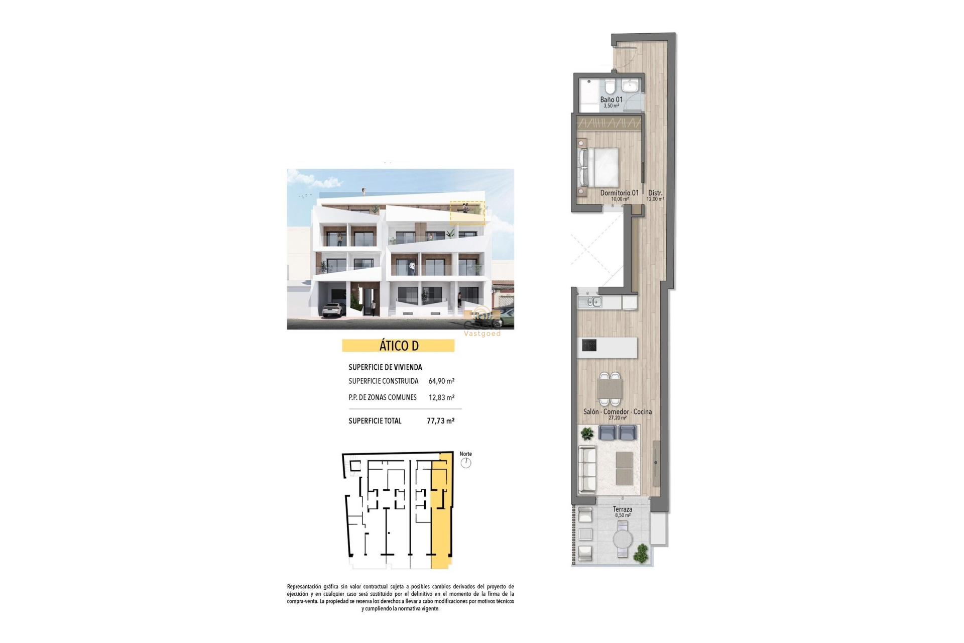 Nieuwbouw Woningen - Penthouse - Torrevieja - Playa del Cura