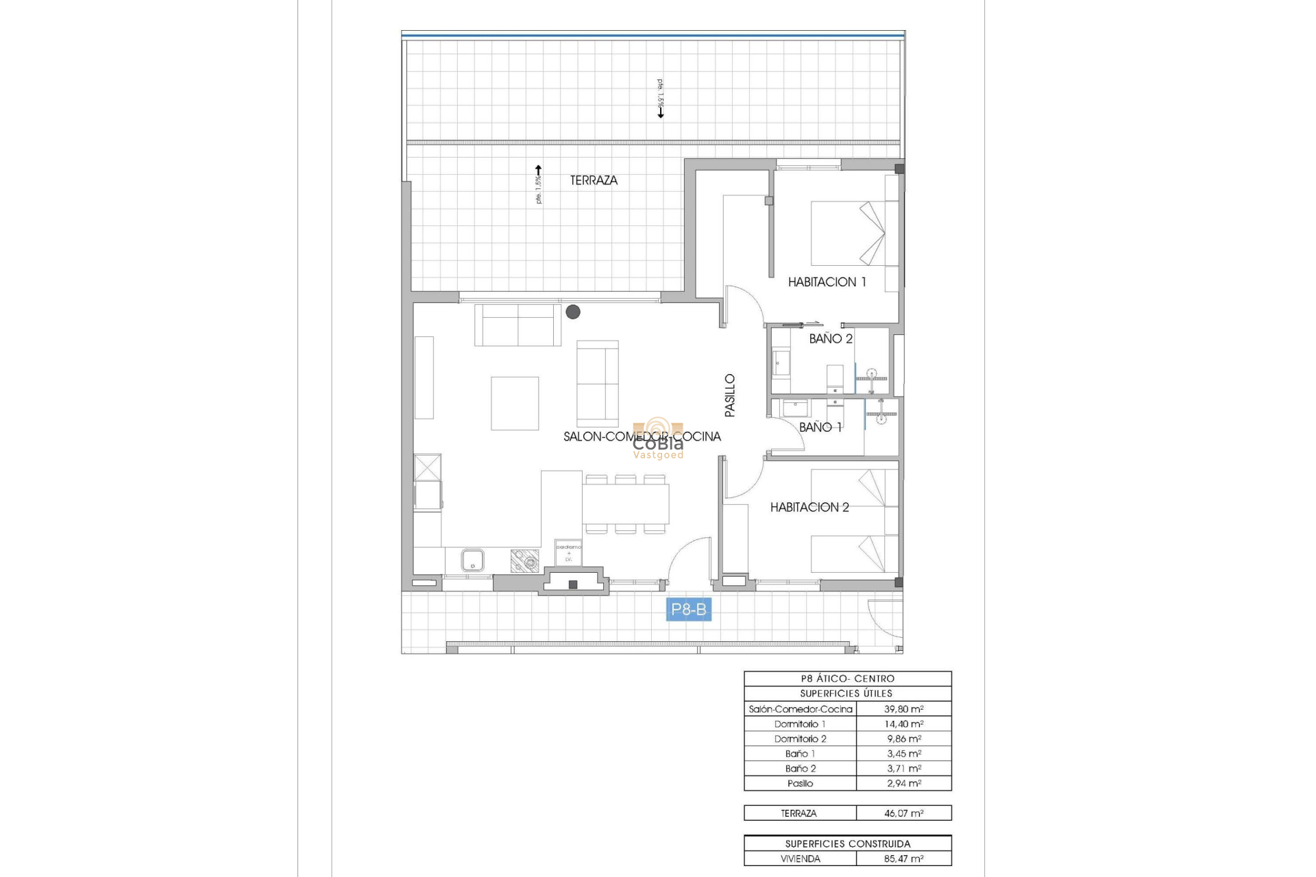 Nieuwbouw Woningen - Penthouse - Villajoyosa - Cala de Finestrat