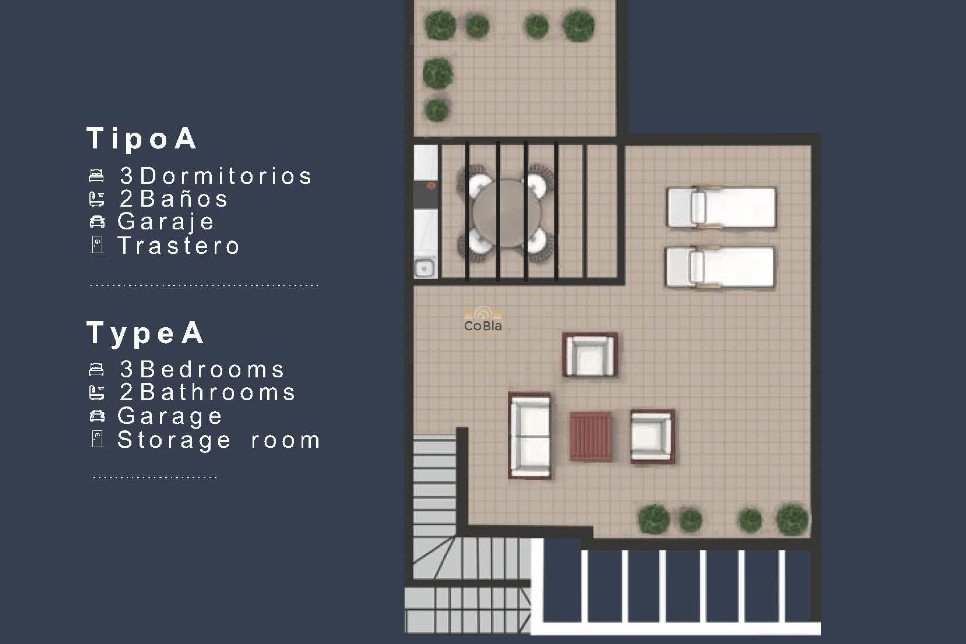 Nieuwbouw Woningen - Top Floor Bungalow - San Pedro del Pinatar - Los Pinos