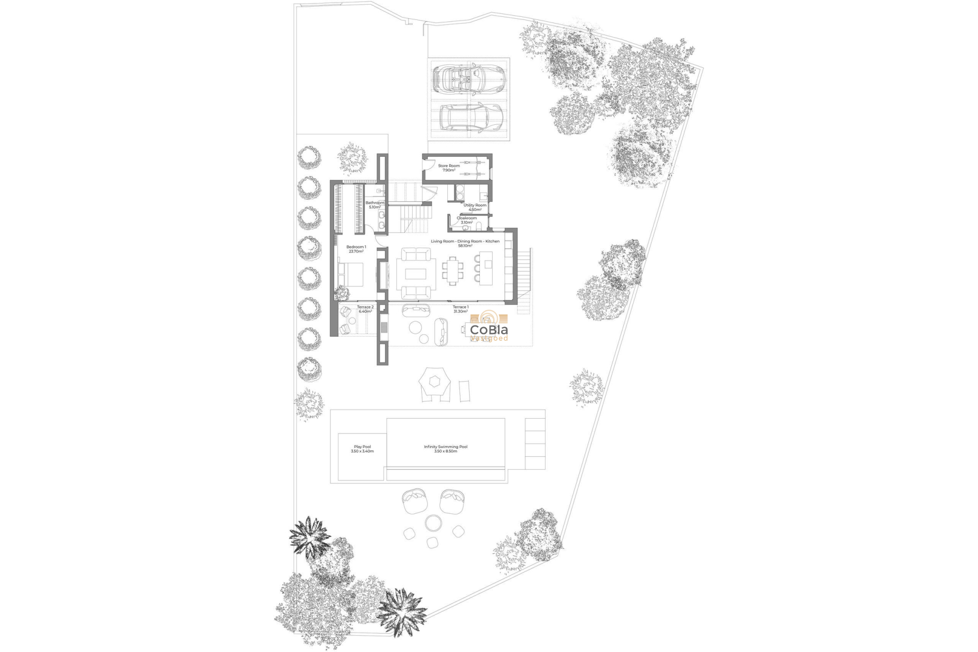 Nieuwbouw Woningen - Villa - Cuevas Del Almanzora - Desert Springs Golf Club