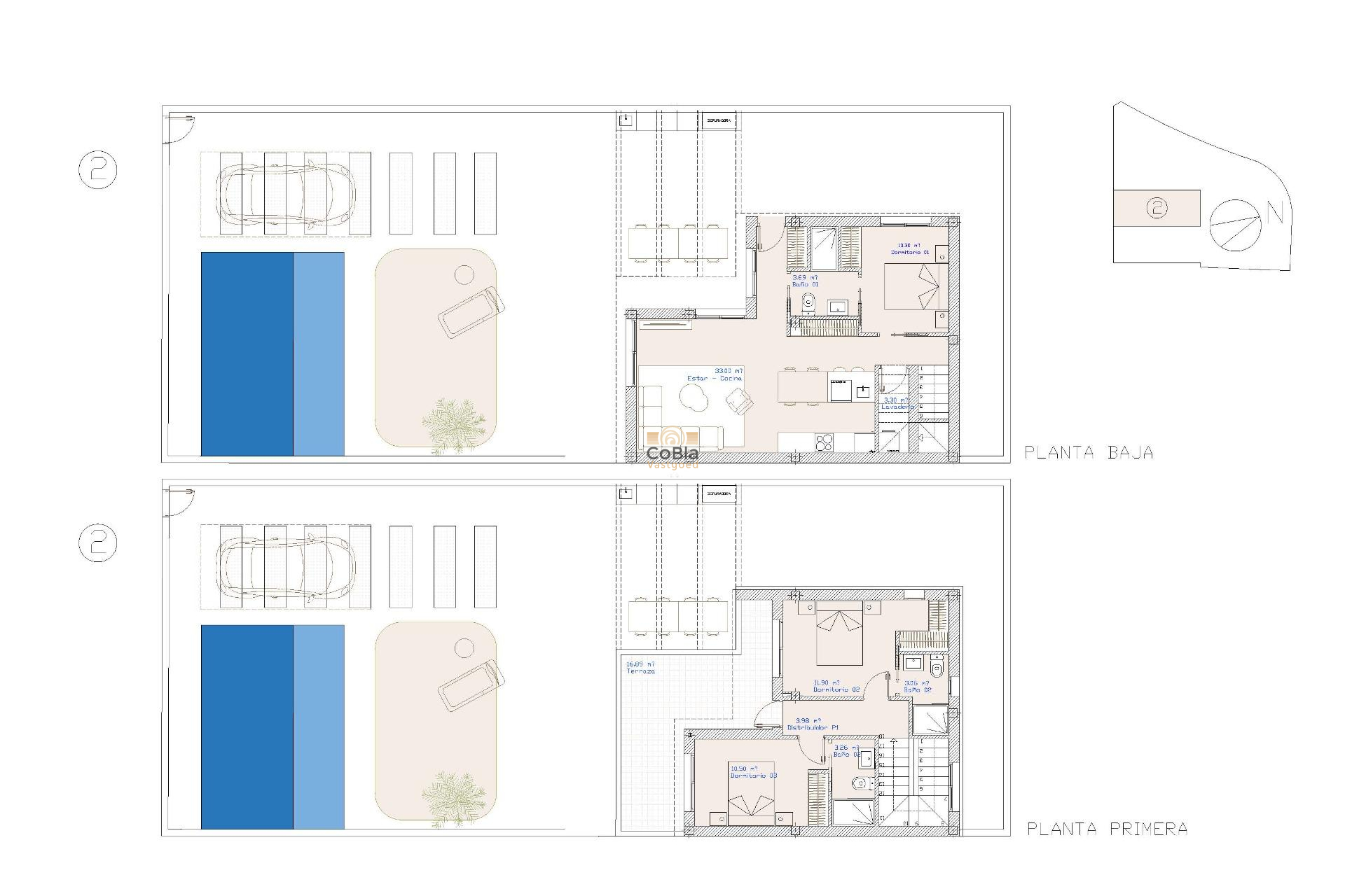 Nieuwbouw Woningen - Villa - San Pedro del Pinatar - Center