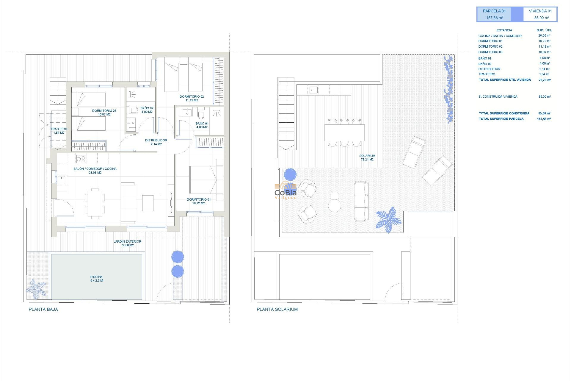 Nieuwbouw Woningen - Villa - Torre Pacheco - Roldán