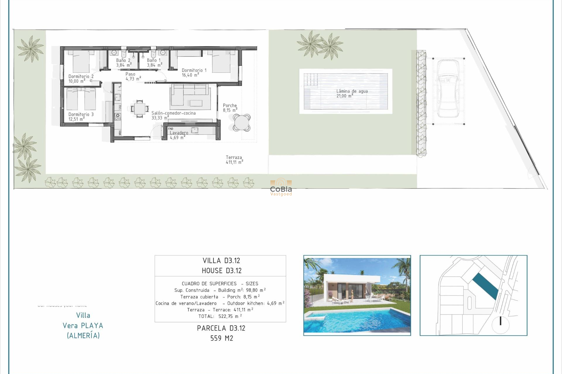 Nieuwbouw Woningen - Villa - Vera - Pueblo Salinas